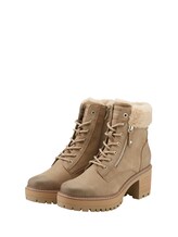 Sélectionné, Bottes à talon bottier par Tom Tailor, beige