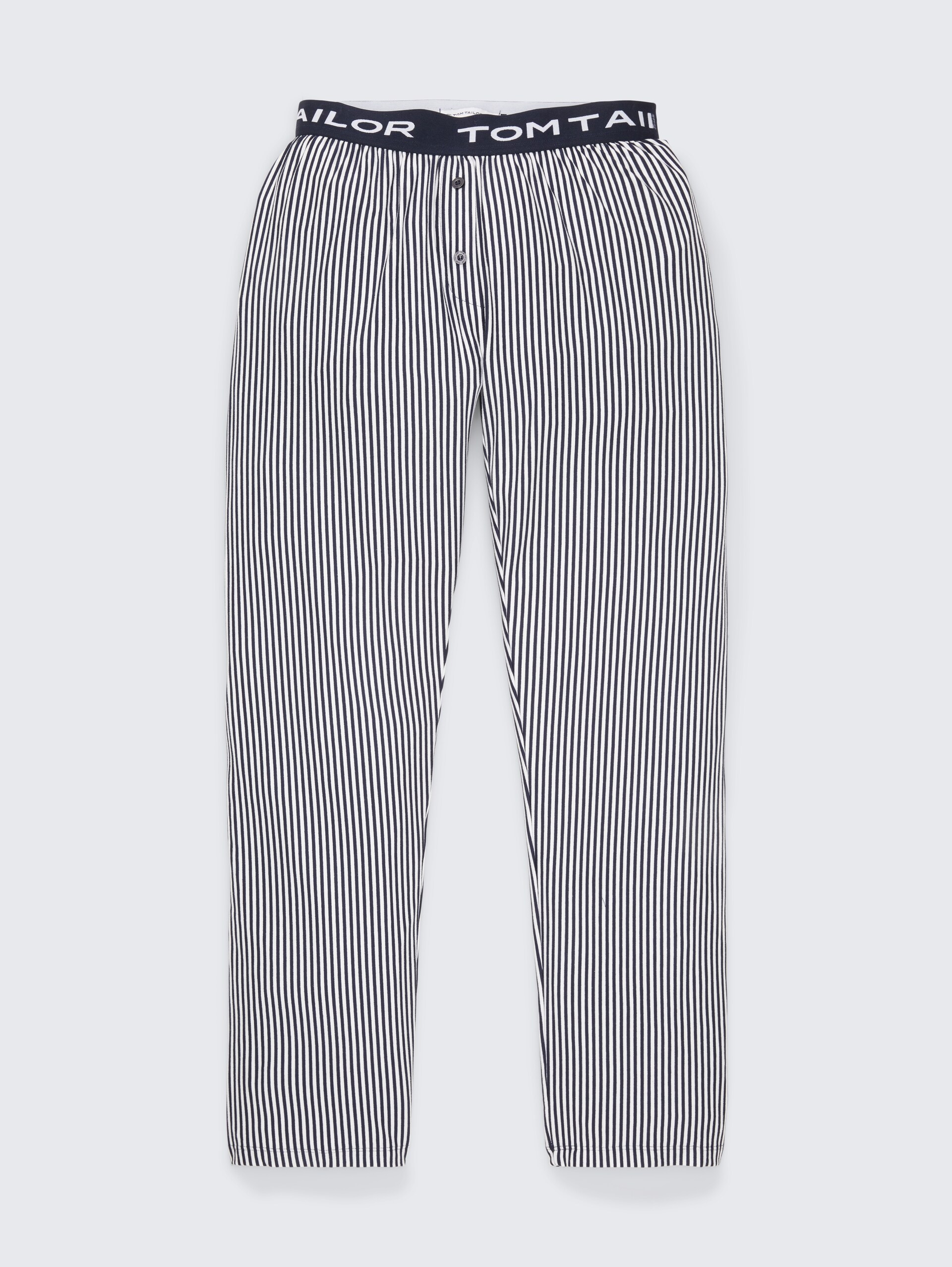Pyjamahose mit Streifenmuster - blue stripes