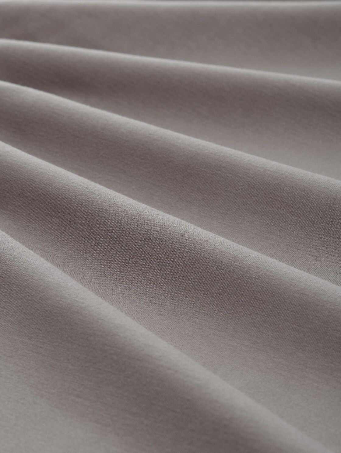 Loungewear Langarmshirt - grey-medium-solid - Material-Ansicht