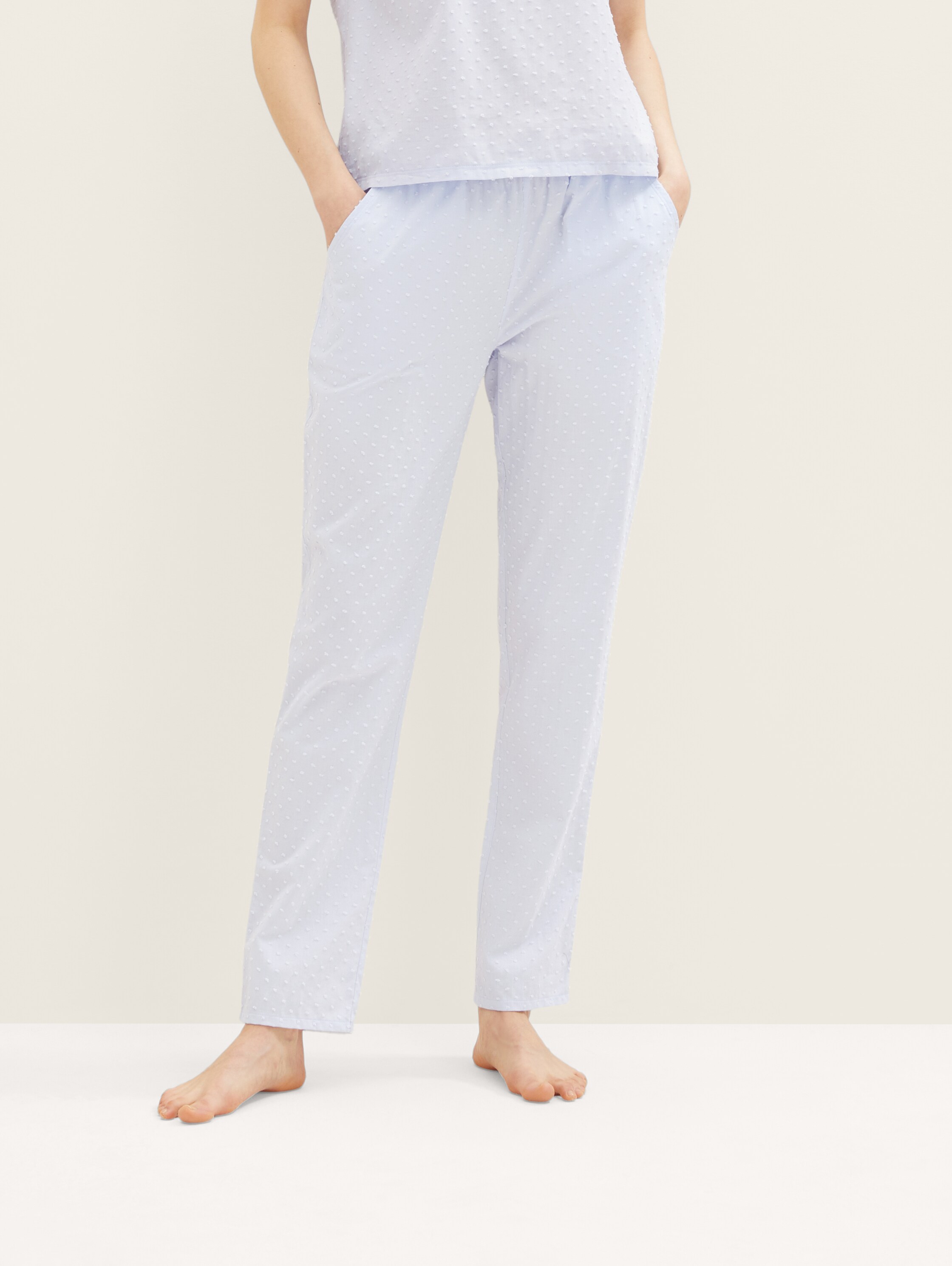 Pyjama-Hose mit Struktur - 6