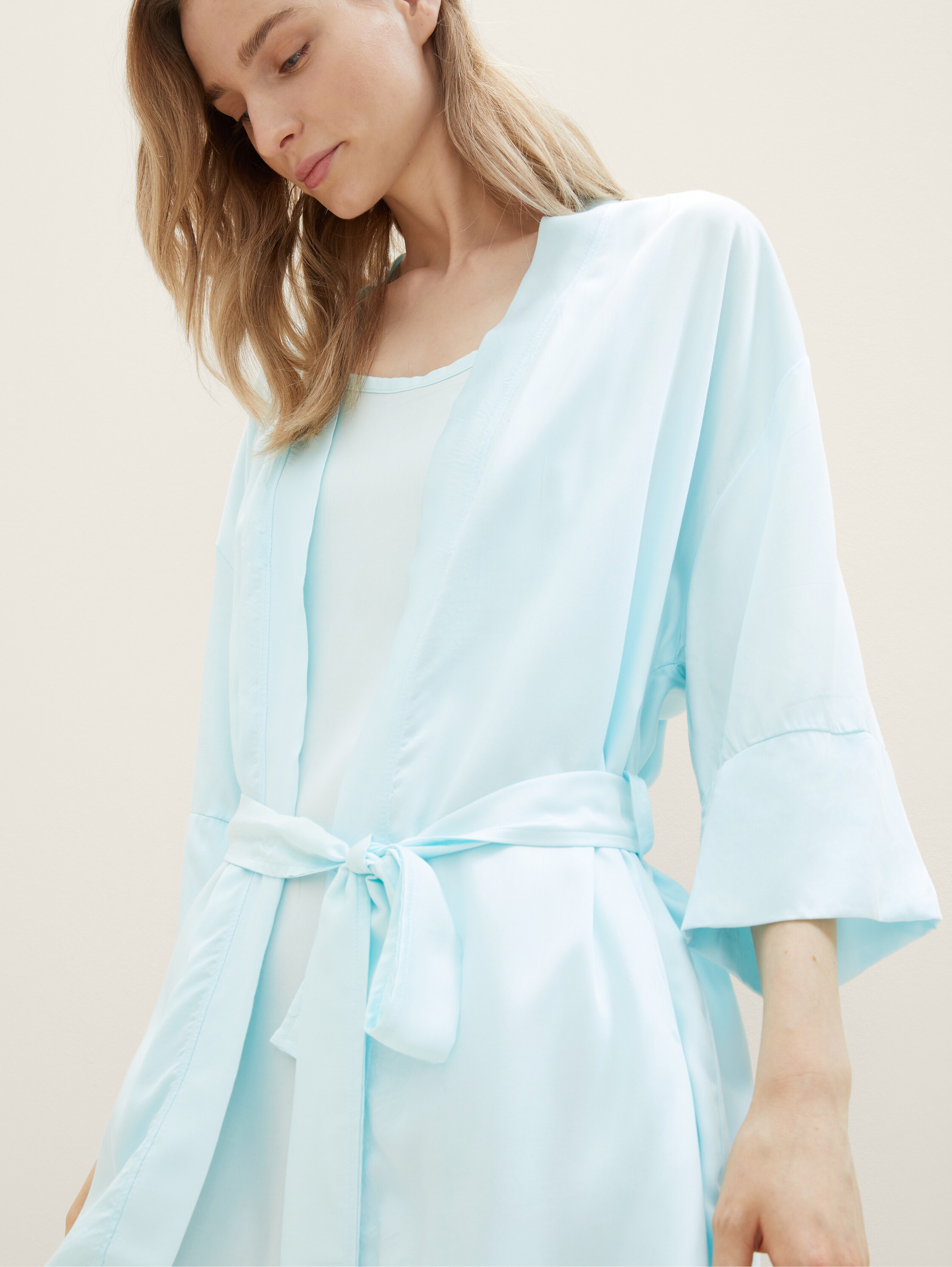Kimono aus fließender Viskose - 5