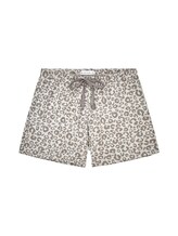 Ausgewählt, Pyjama-Shorts mit Leo-Print von Tom Tailor, grau