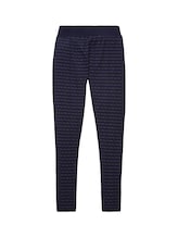 Geselecteerd, Loungewear Leggings met print door Tom Tailor, blauw