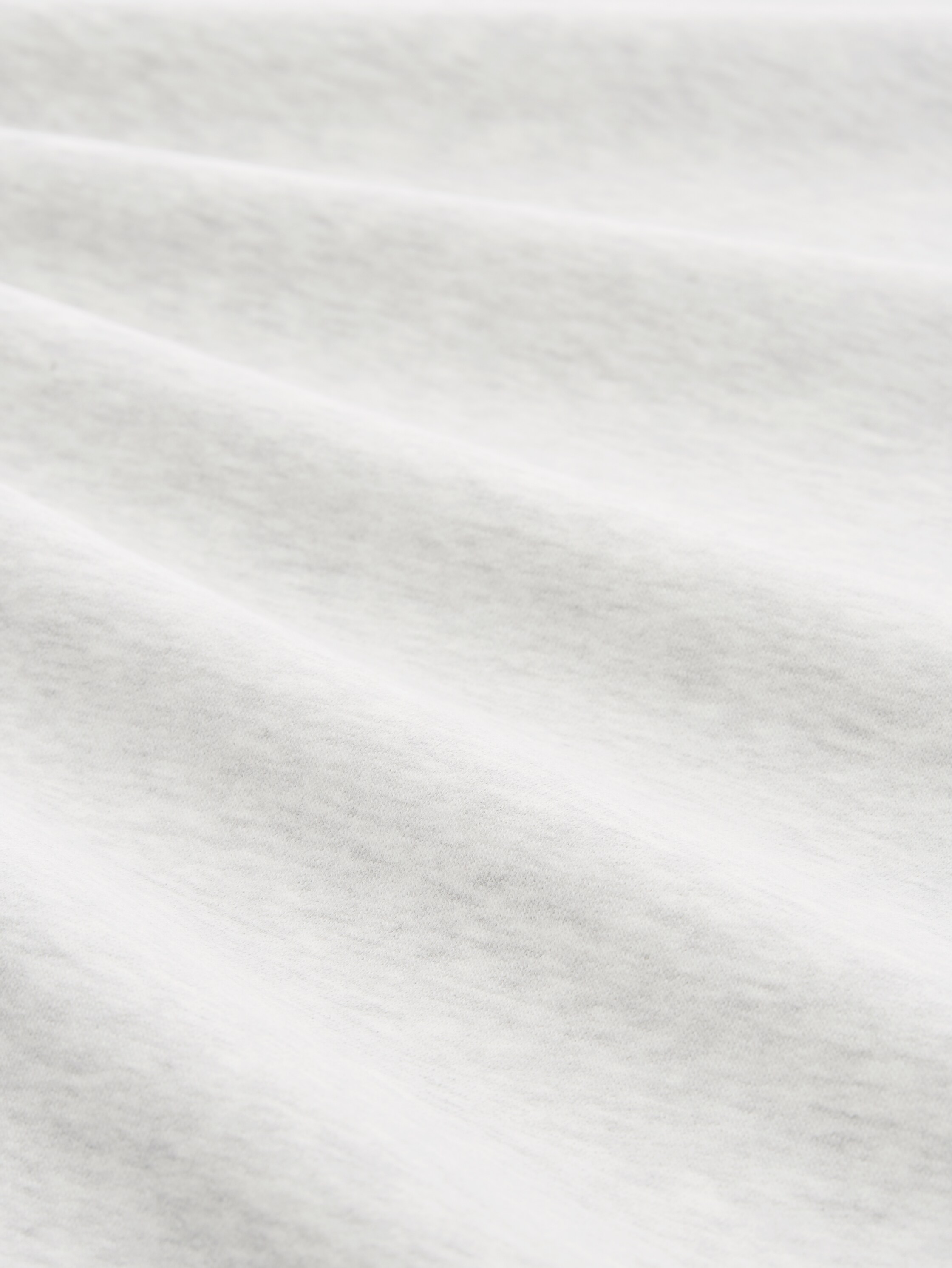 Loungewear Sweatshirt in Melange Optik - weissmittelmelange - 