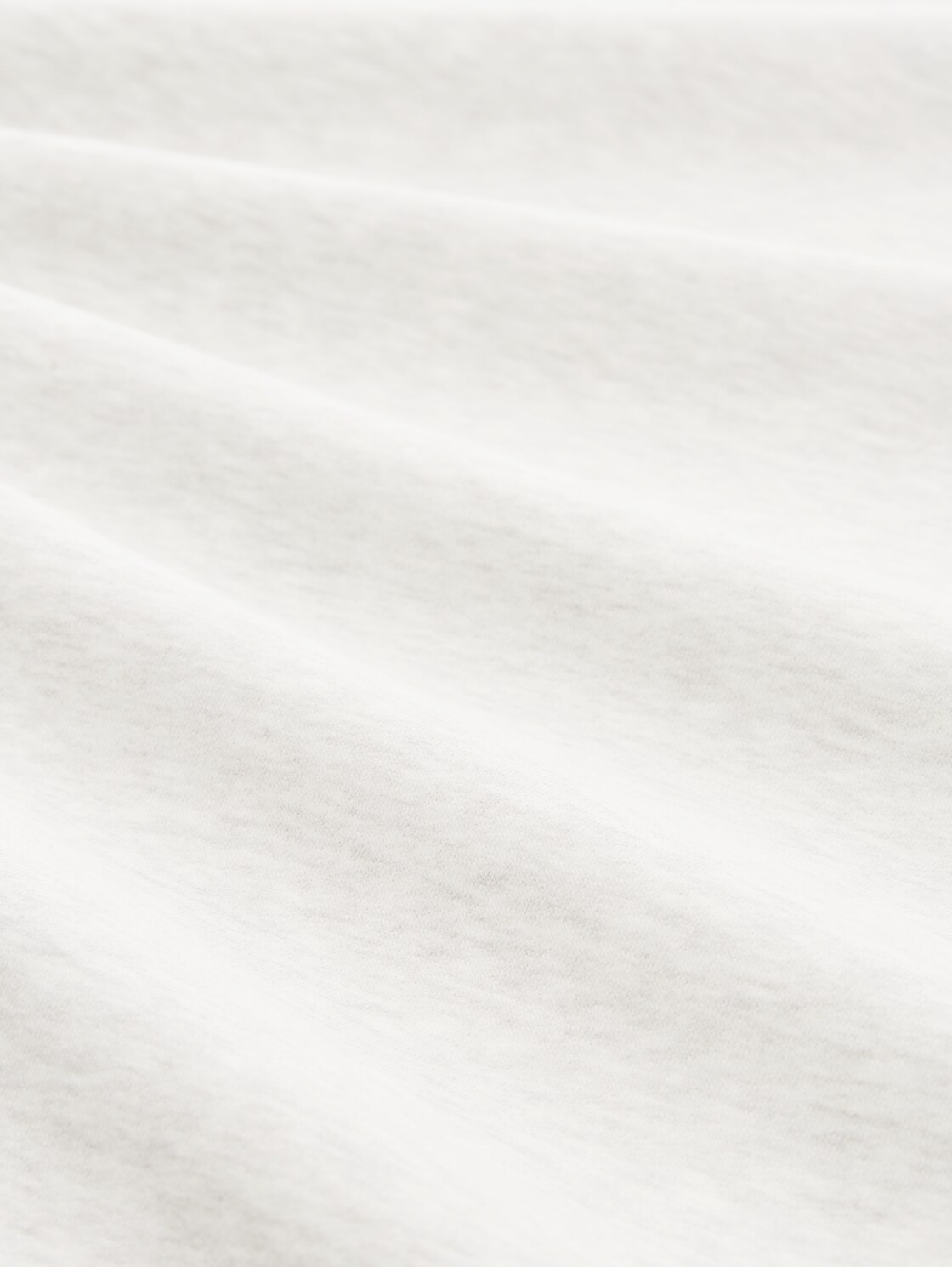 Loungewear Sweat-Shorts - weiß-mittel-melange - Material-Ansicht