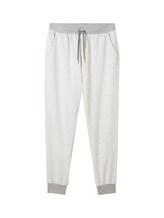Ausgewählt, Loungewear Sweat-Hose in Melange Optik von Tom Tailor, grau