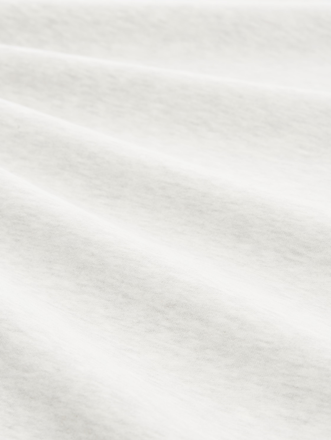 Loungewear Sweat-Hose in Melange Optik - weiß-mittel-melange - Material-Ansicht