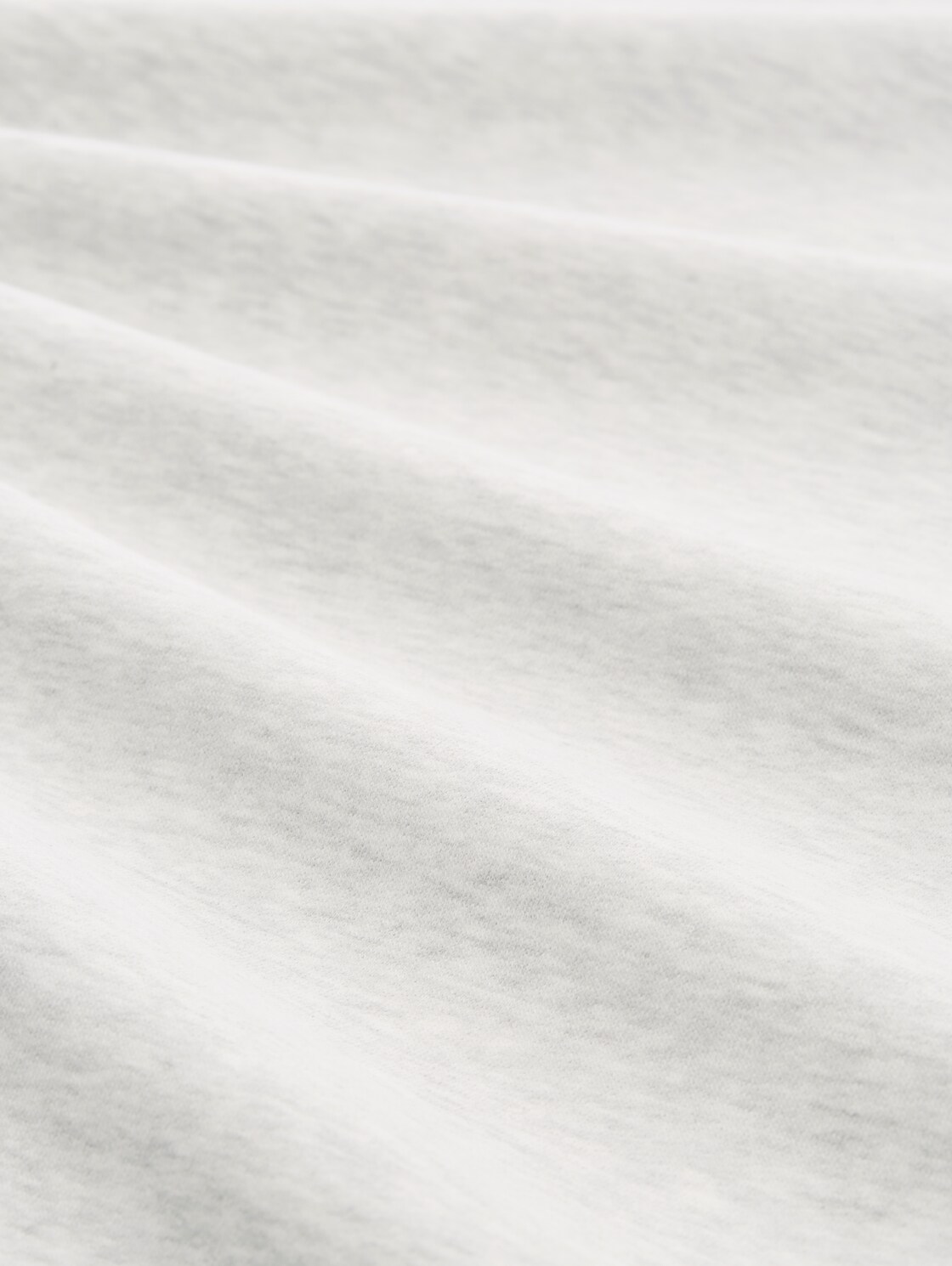 Loungewear oversized long-sleeved shirt with logo print - weiß-mittel-melange - Material view