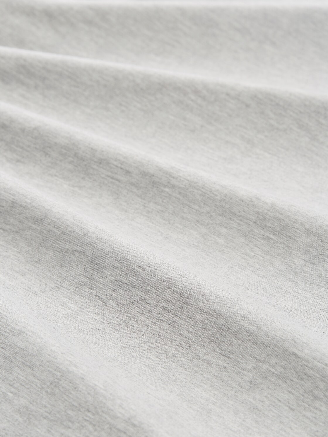 Pyjama-Hose in Melange Optik - grey-medium-melange - Material-Ansicht