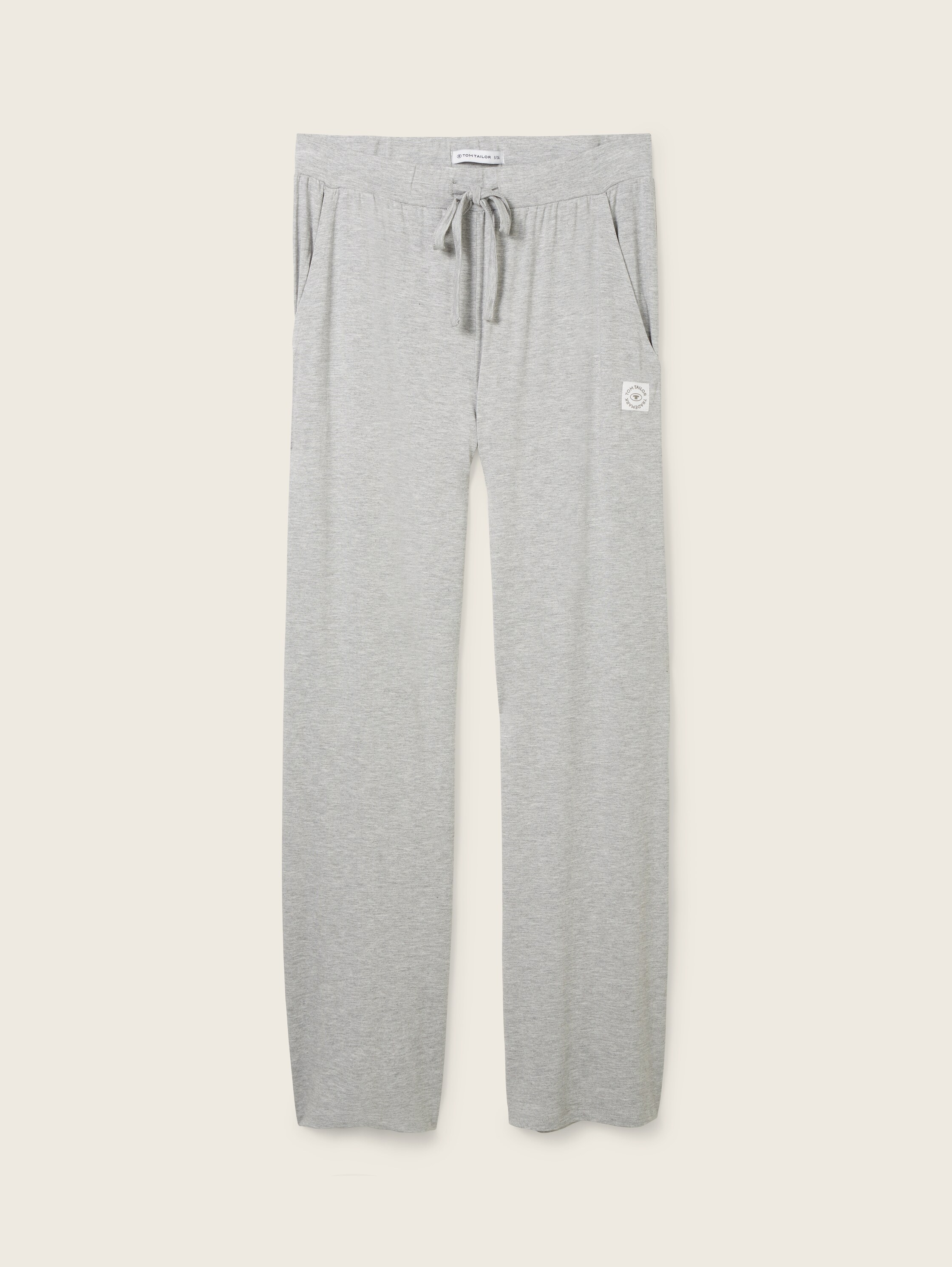 Pyjama-Hose in Melange Optik 2