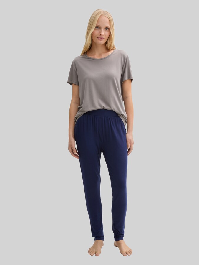 Basic Pyjama-Hose von Women, blue-dark-solid