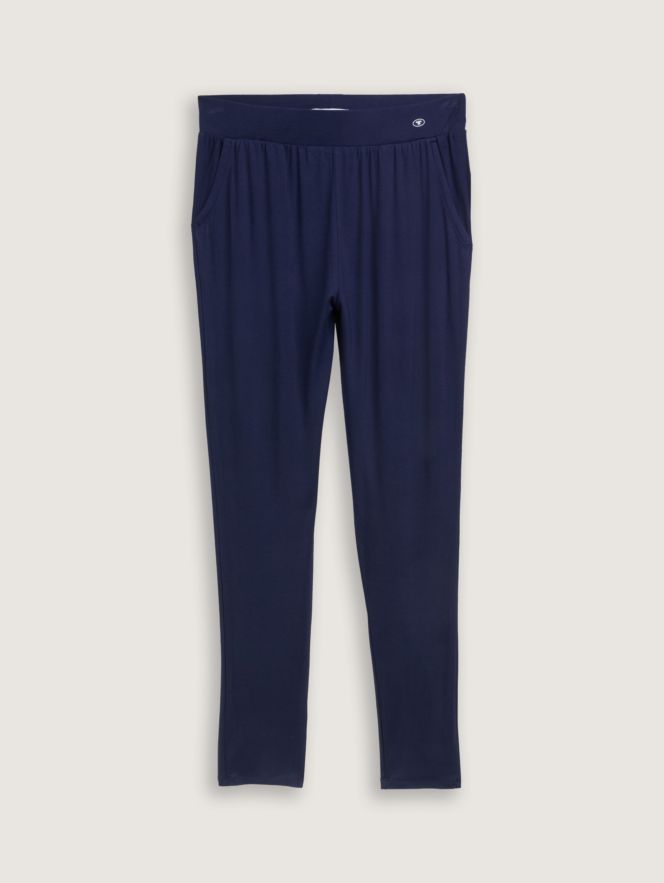 Basic Pyjama-Hose - bluedarksolid - 