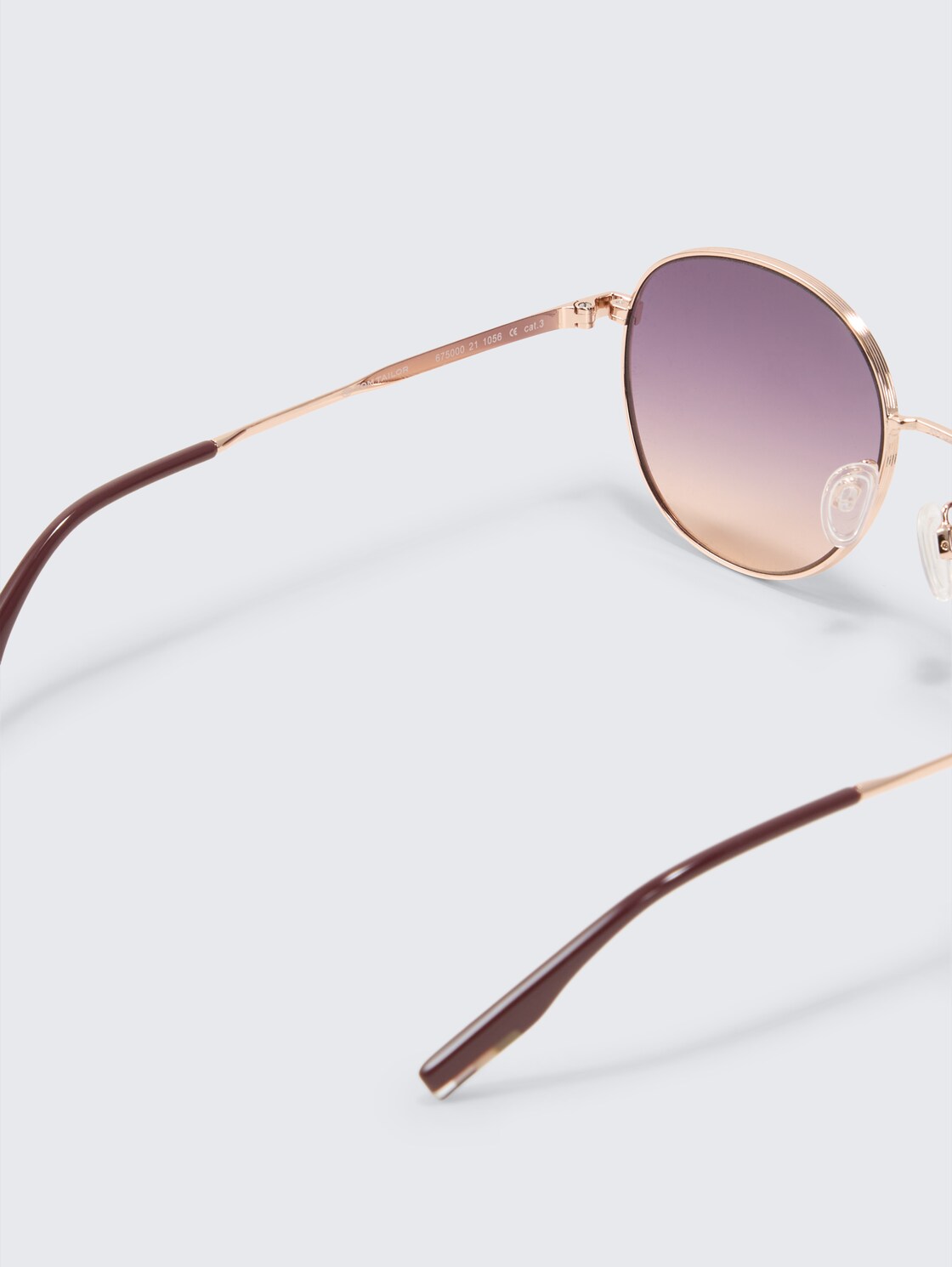 Runde Sonnenbrille - gold - Produkt-Detail-Ansicht