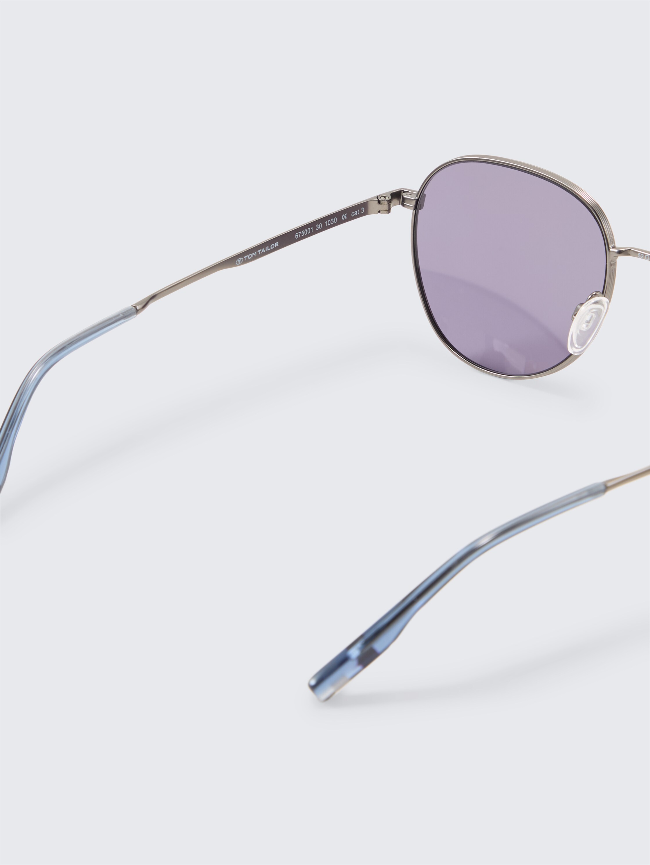 Runde Sonnenbrille - grey_gun - 