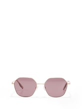 Ausgewählt, Hexagon Sonnenbrille von Tom Tailor, rosa
