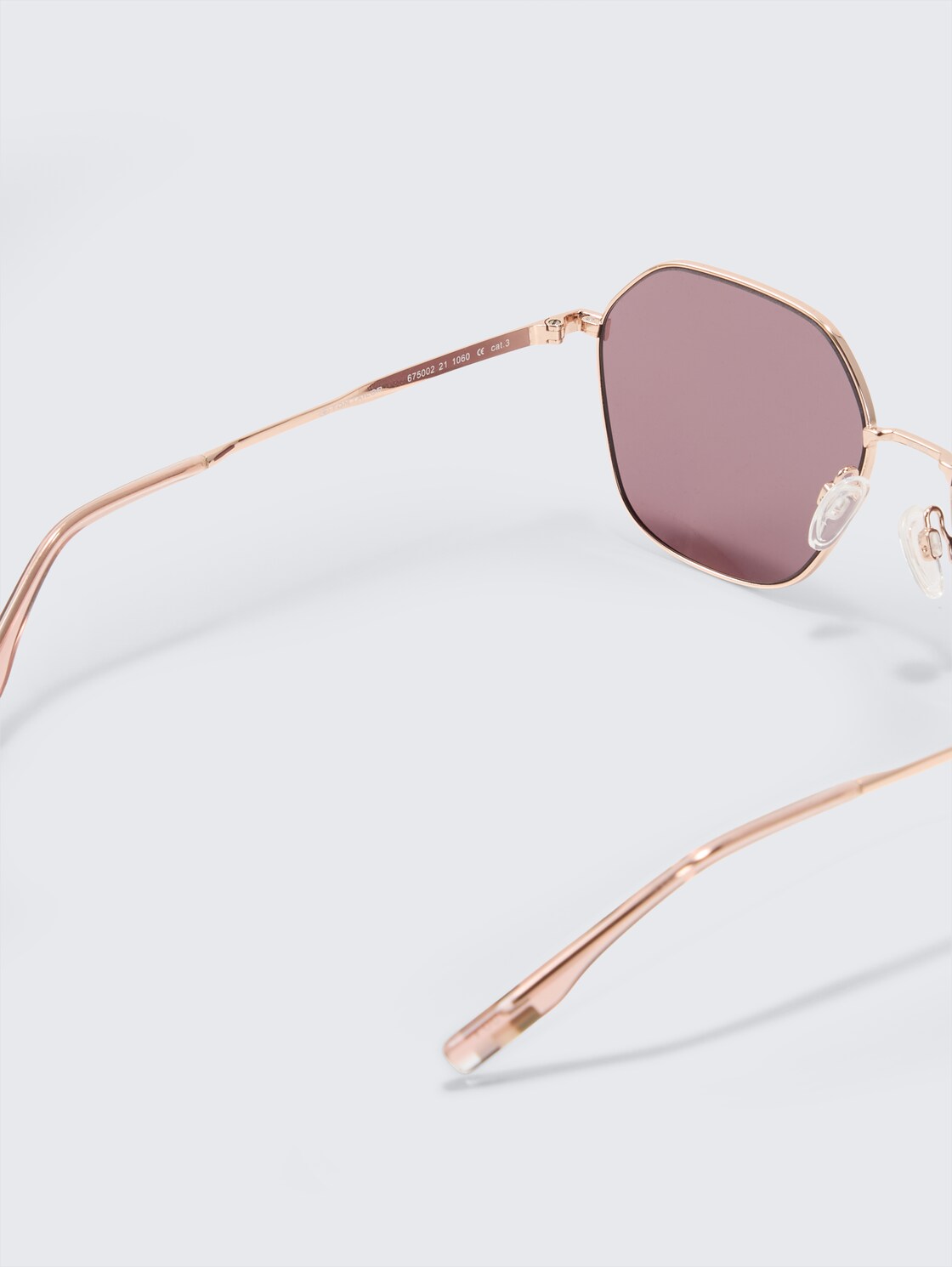 Hexagon Sonnenbrille - gold - Produkt-Detail-Ansicht