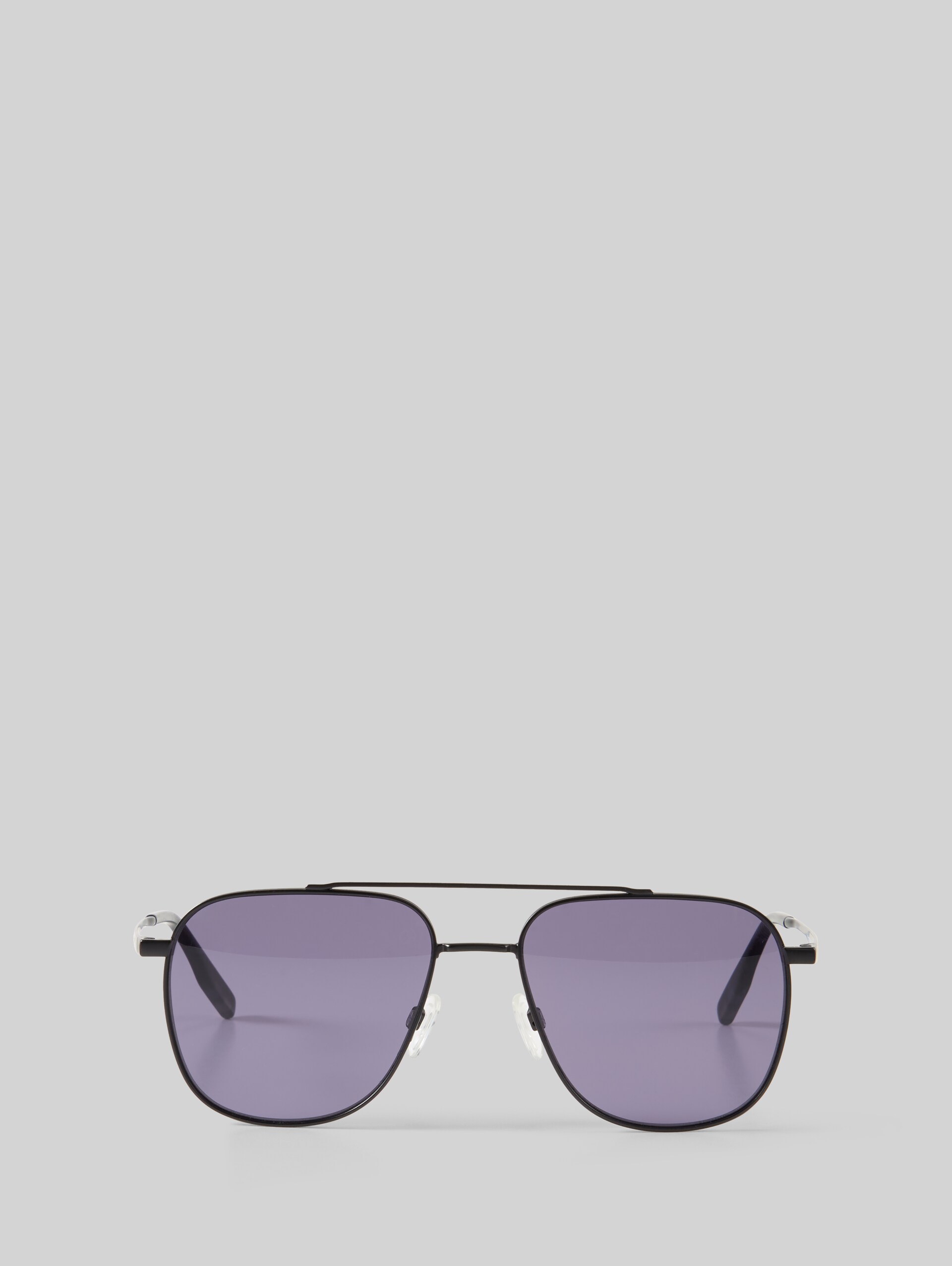 Aviator sunglasses - black - Front product view