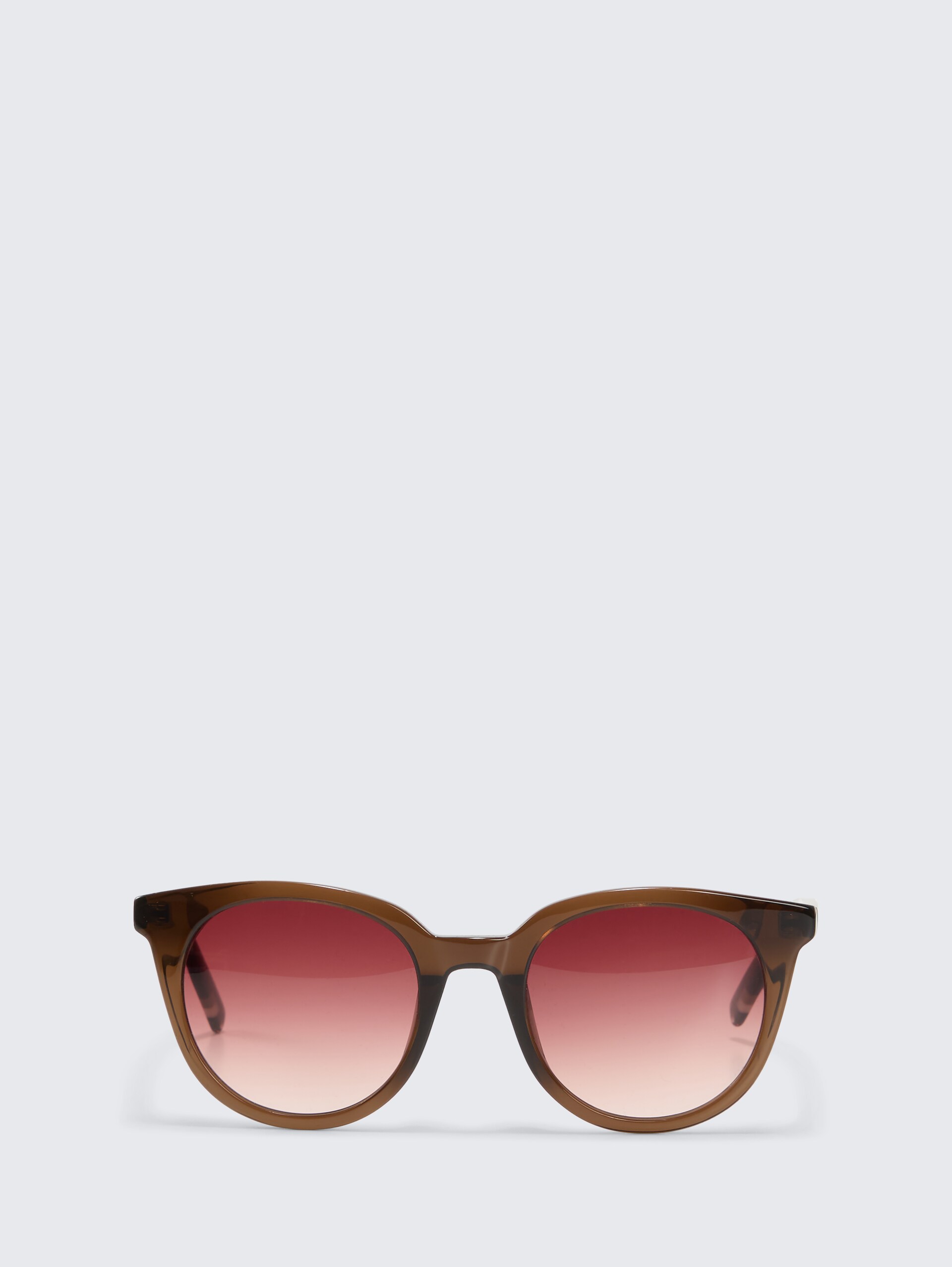 Feminine Sonnenbrille - brown - Vorder-Produkt-Ansicht