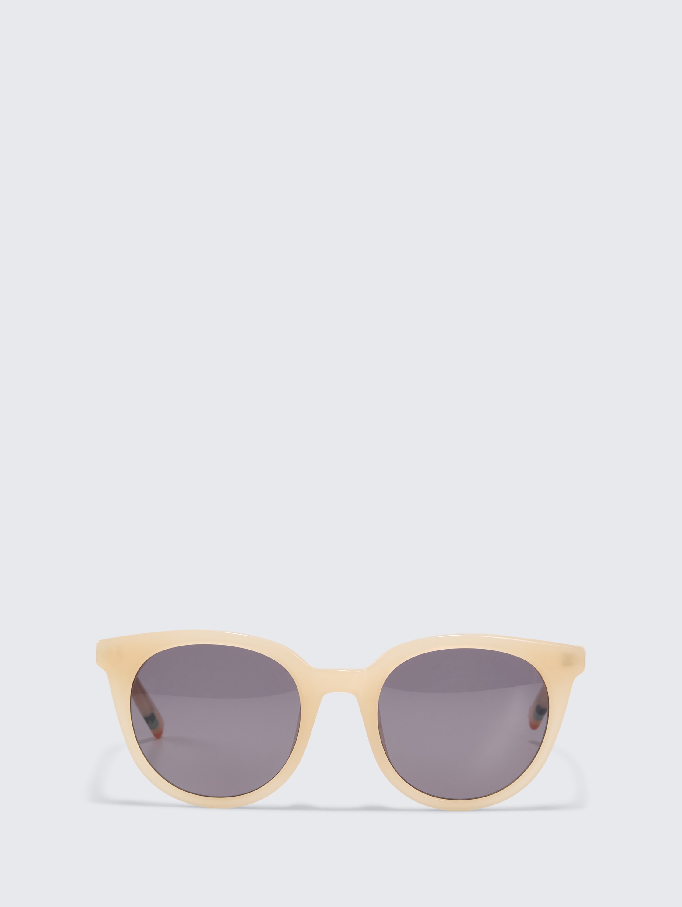 Feminine Sonnenbrille - yellow_white_beige - 