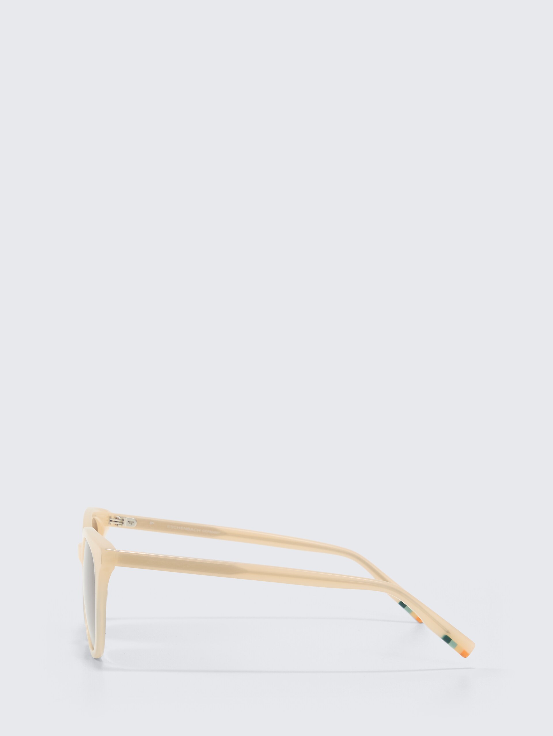 Feminine Sonnenbrille - yellow / white / beige - seitliche Produkt-Ansicht