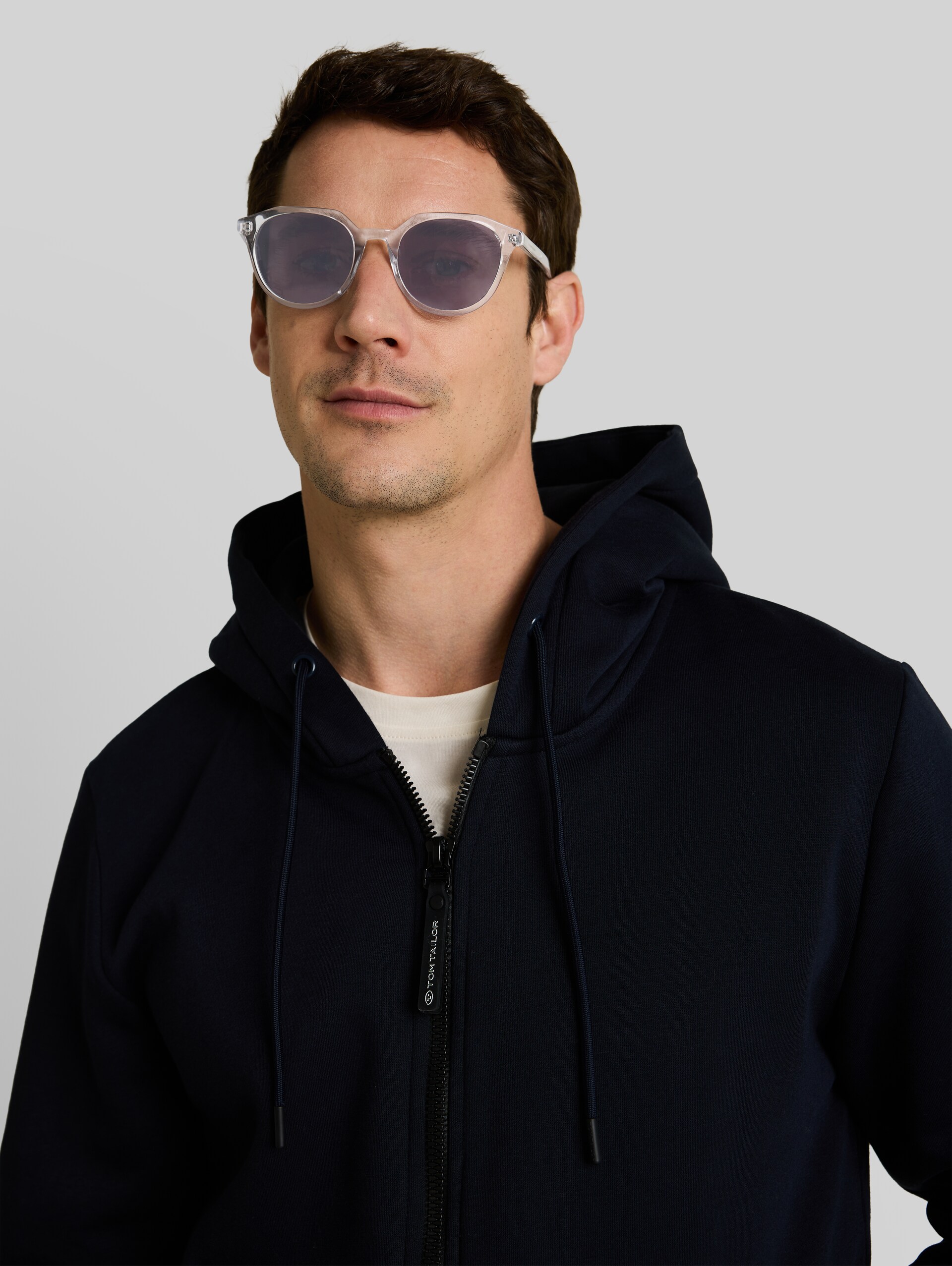 Round sunglasses - palladium / chrome / rhodium /