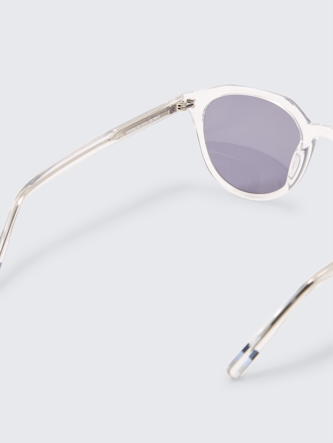Runde Sonnenbrille - palladium / chrome / rhodium / - Produkt-Detail-Ansicht