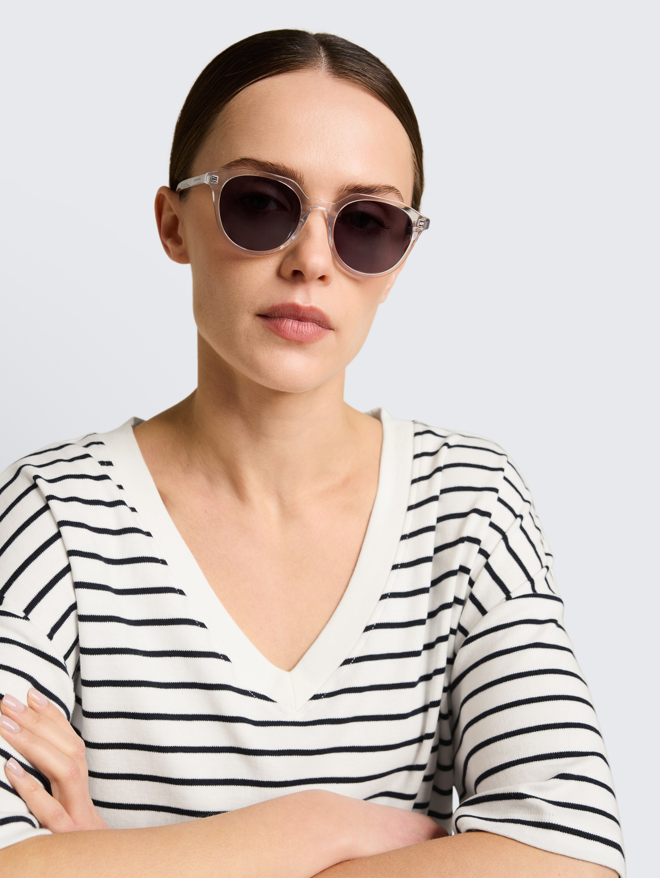 Runde Sonnenbrille - palladium_chrome_rhodium_ - 