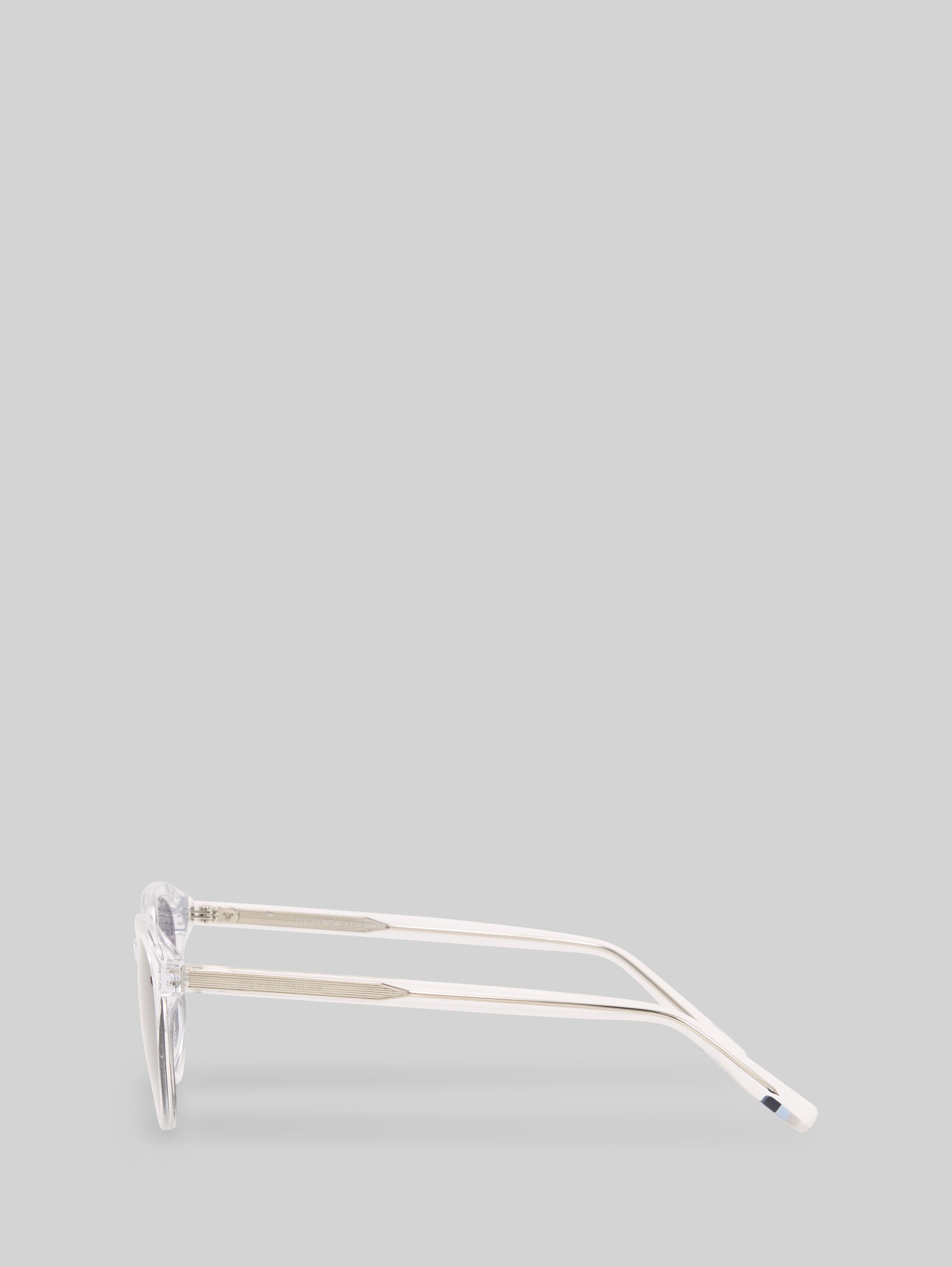 Round sunglasses - palladium / chrome / rhodium / - side product view