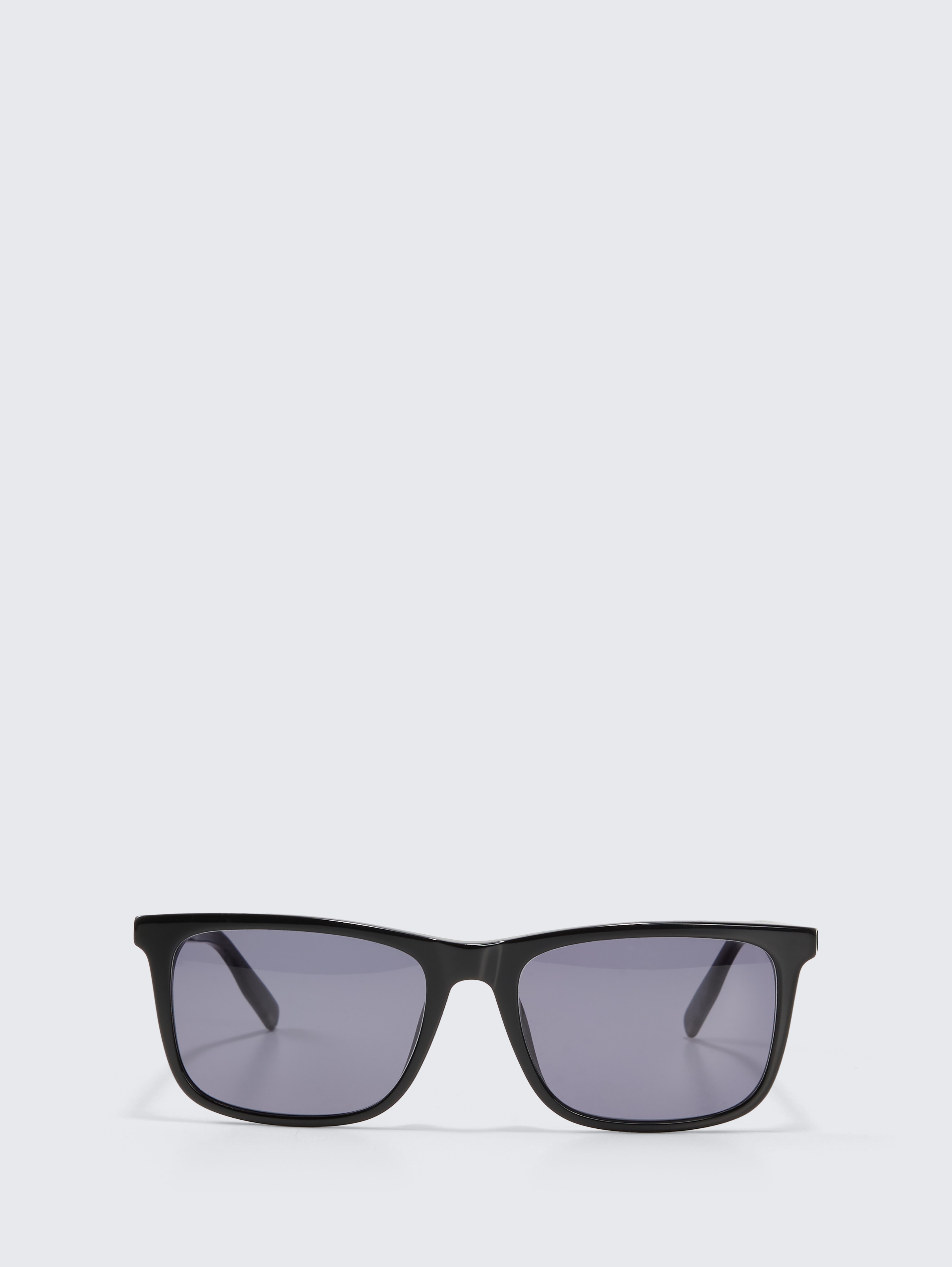 Eckige Sonnenbrille von Men, black