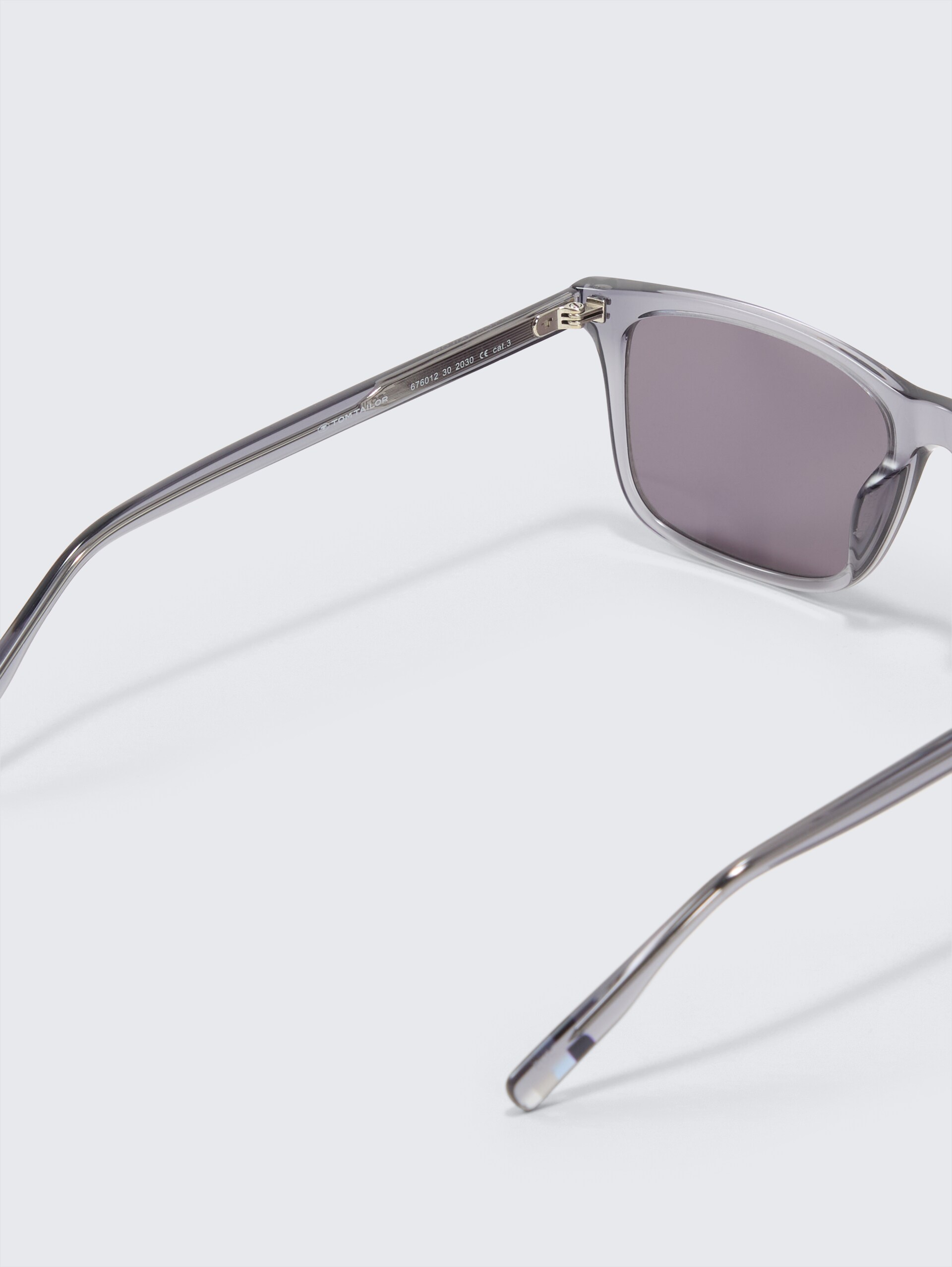 Eckige Sonnenbrille - grey / gun - Produkt-Detail-Ansicht