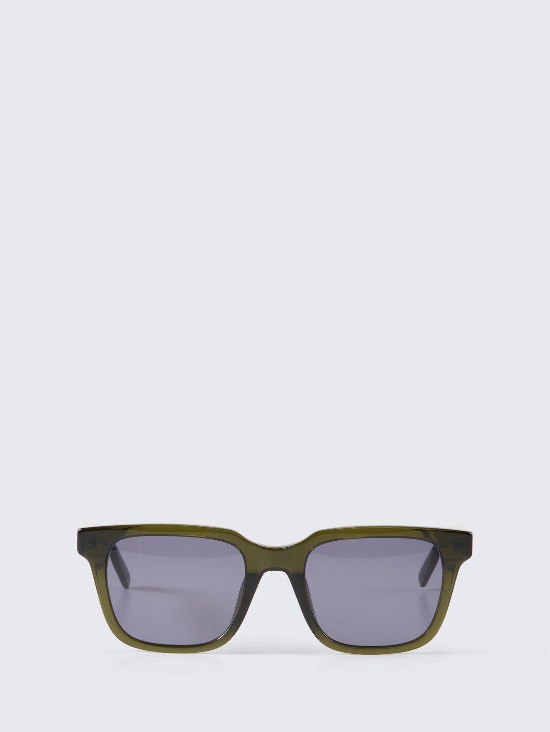 Eckige Sonnenbrille - green - Vorder-Produkt-Ansicht