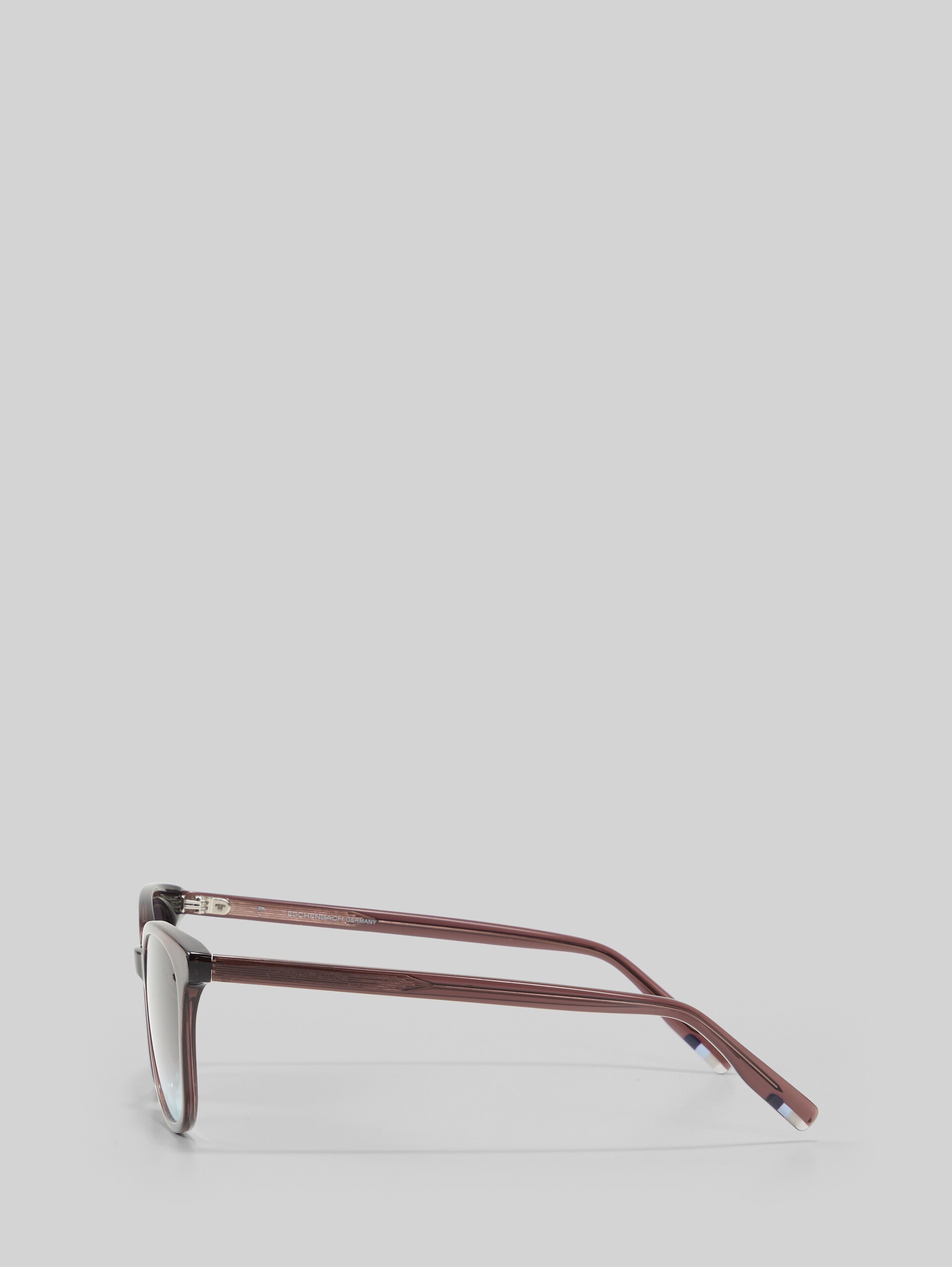 Feminine sunglasses - red / rose / violet - side product view