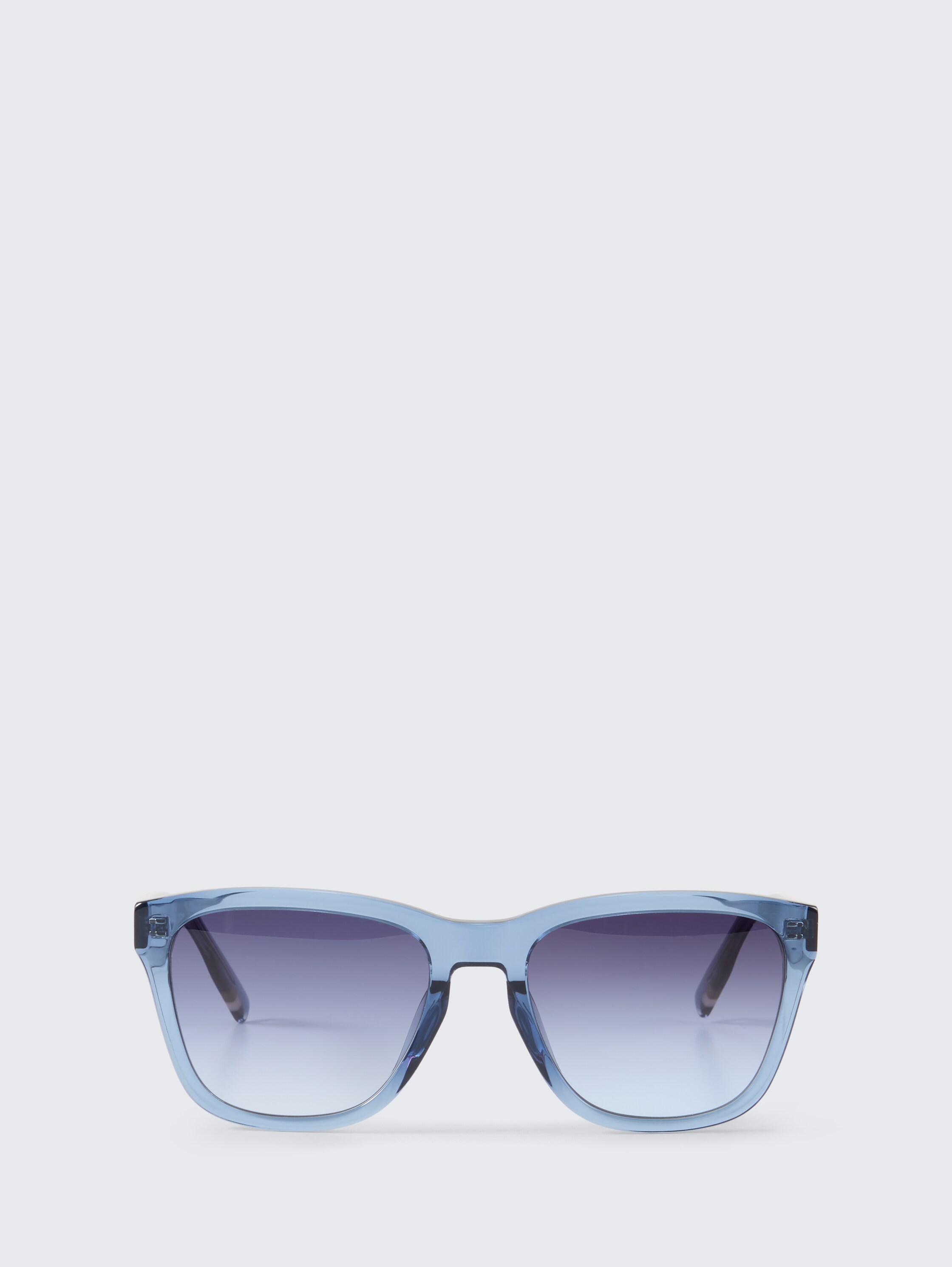 Eckige Sonnenbrille - blue - 