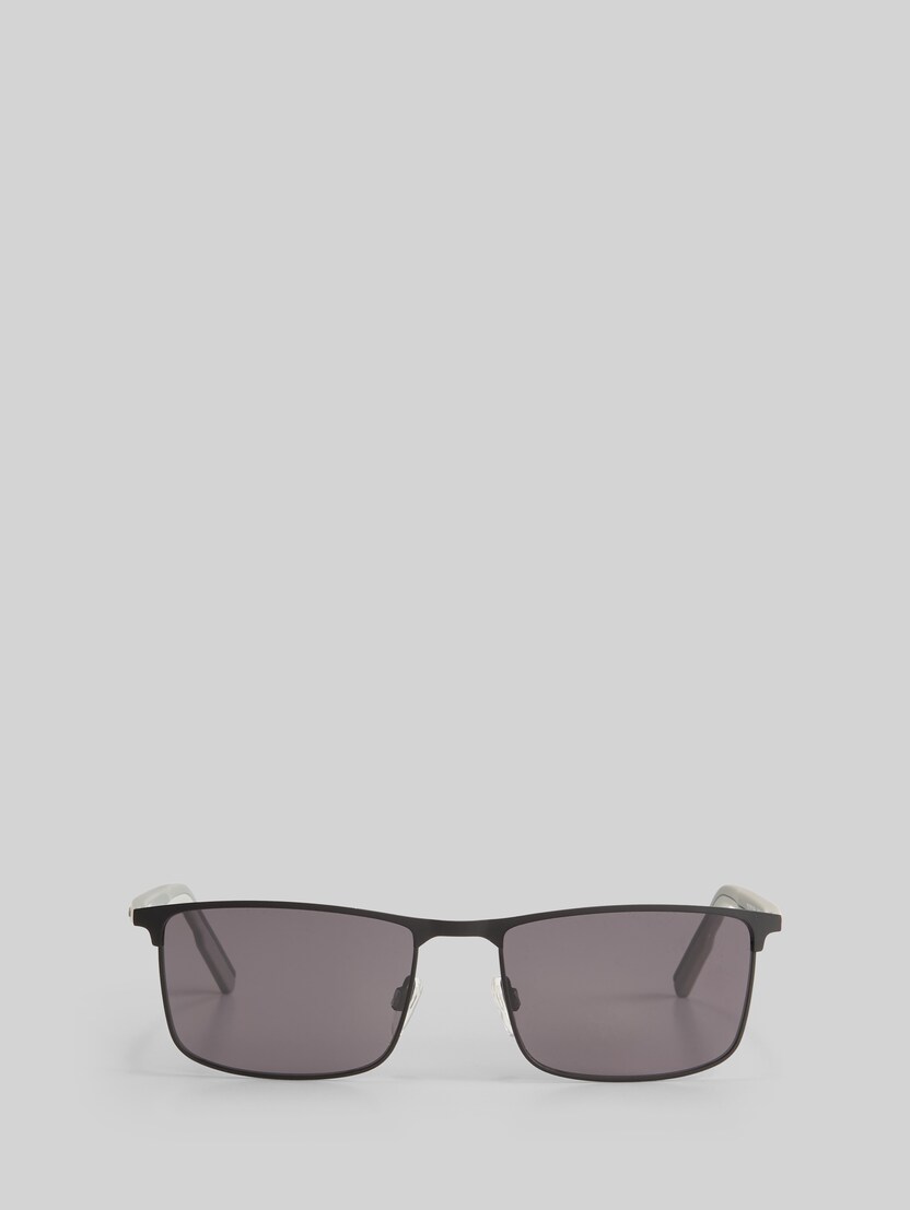 Square sunglasses, UV400 by Men, black