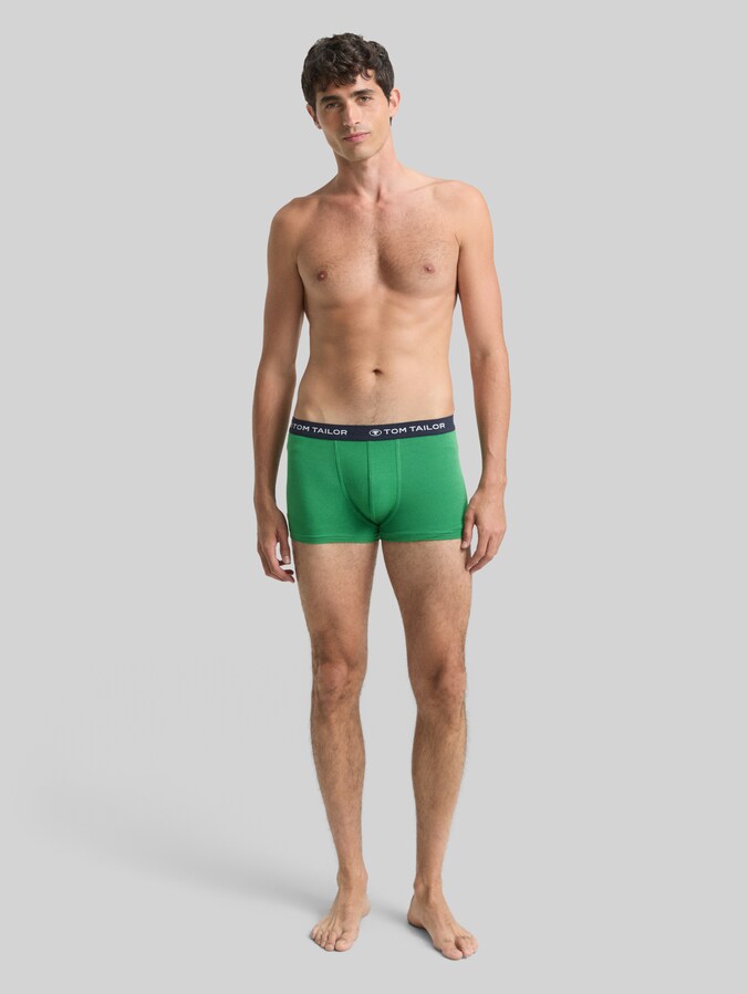 Kurze Boxershorts im 3er-Pack von Men, cardinal-navy-green