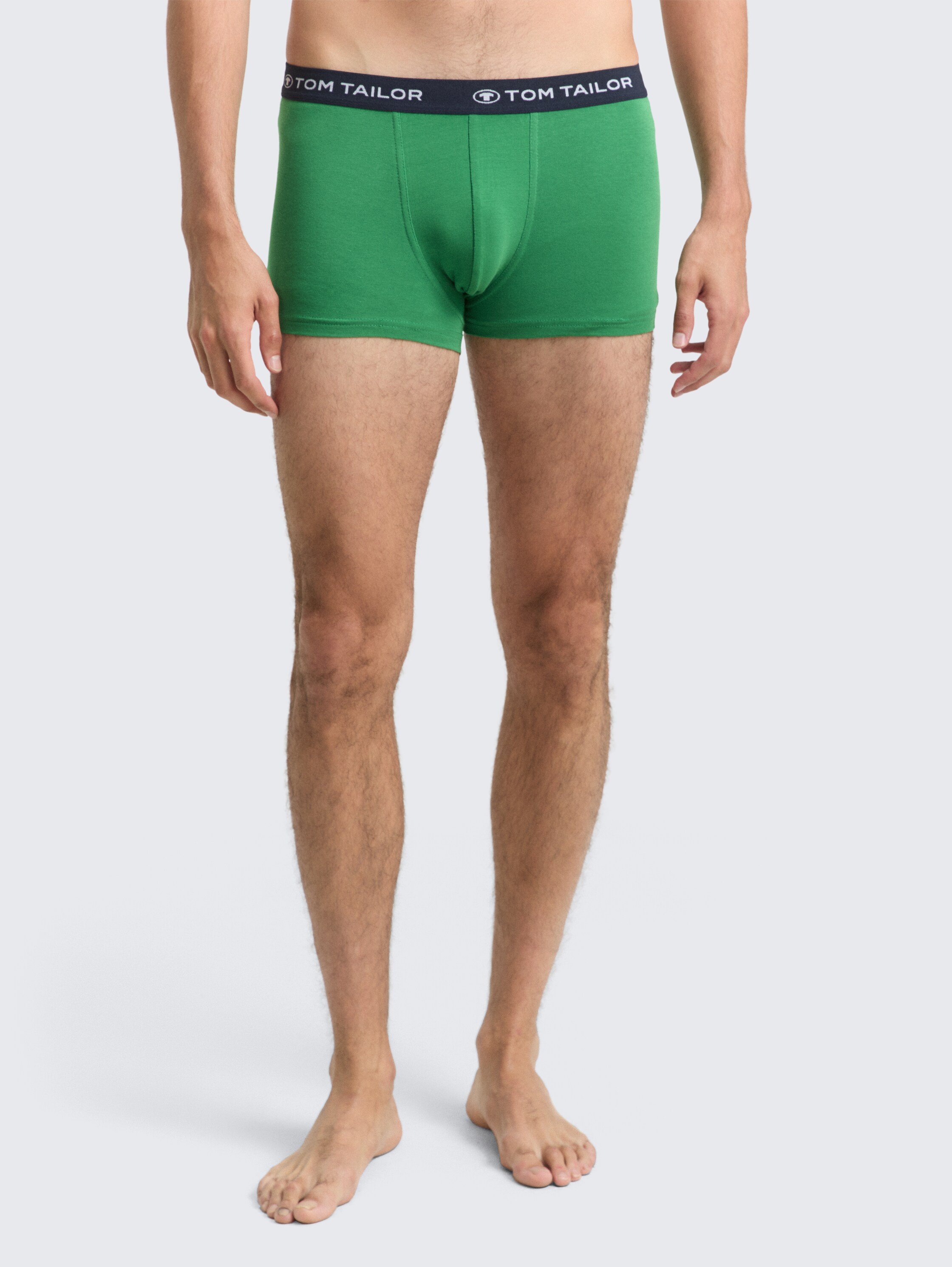 Short boxer shorts in a 3-pack - cardinalnavygreen - 