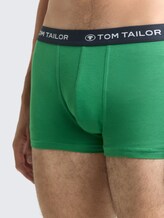 Kurze Boxershorts im 3er-Pack - cardinal-navy-green - Detail-Model-Ansicht