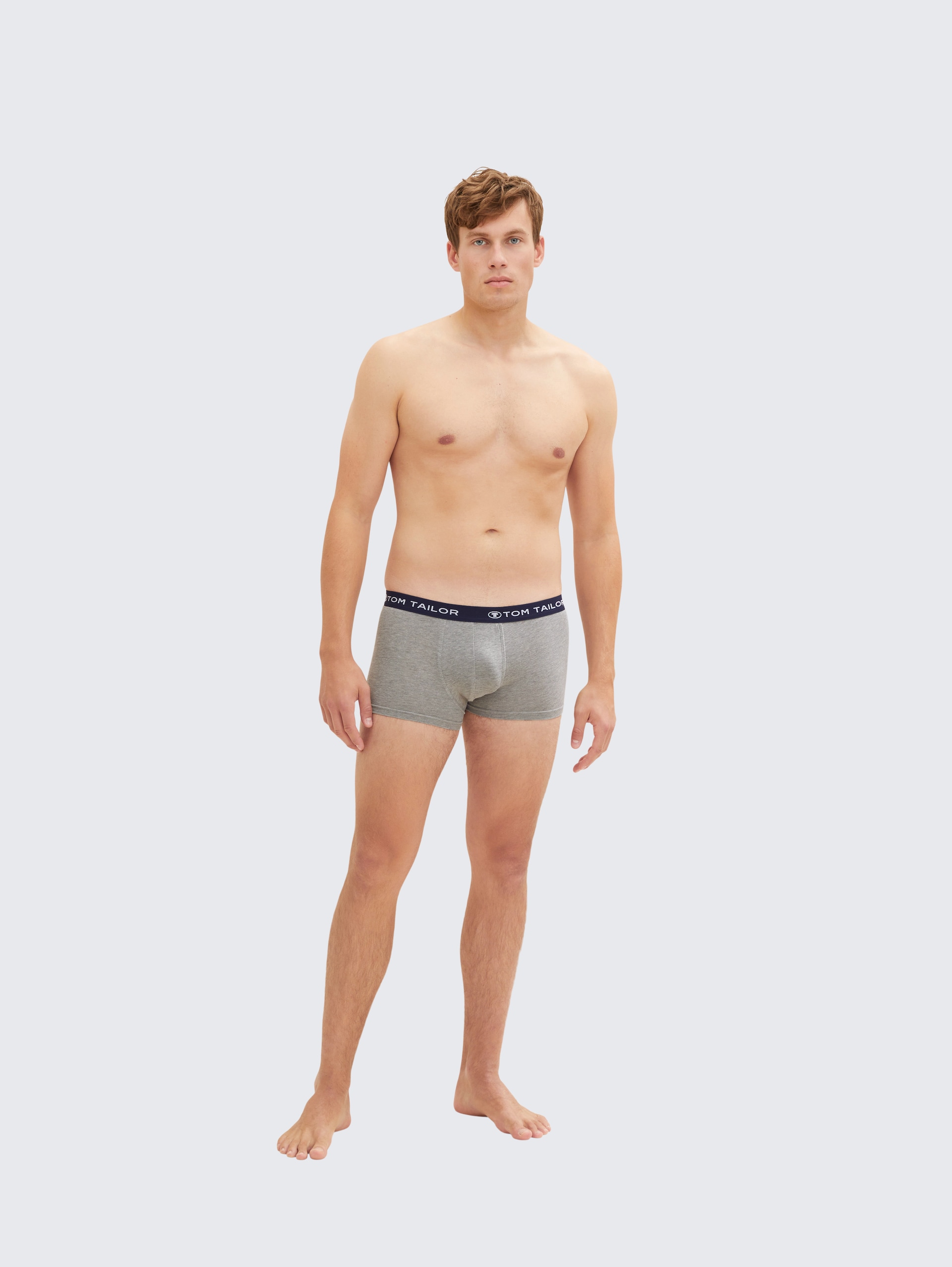 Kurze Boxershorts im 3er-Pack - red-medium-solid