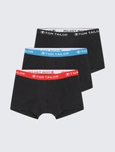 Kurze Boxershorts im 3er-Pack - black-dark-solid