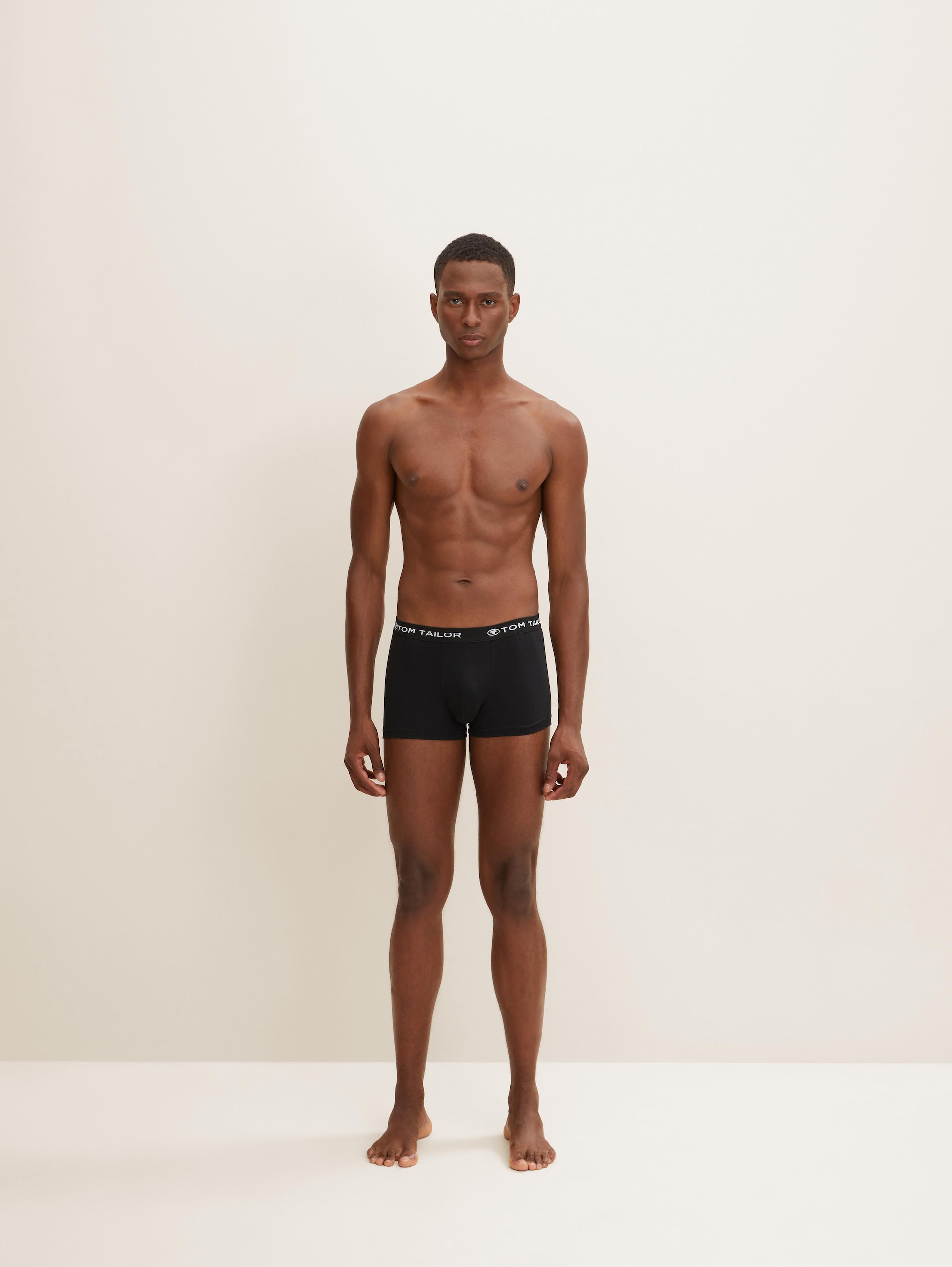 Boxers courts, lot de 3 - black-dark-solid