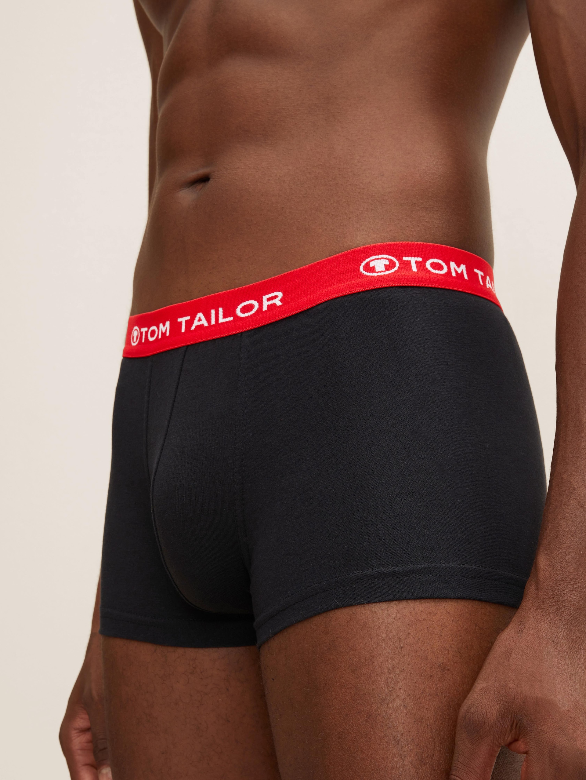 Boxers courts, lot de 3 - black-dark-solid - Vue détaillée du modèle
