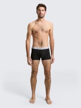 Lot de 3 boxers - red-dark-solid - Vue de face du modèle