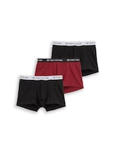 Ausgewählt, Boxershorts im 3er-Pack von Tom Tailor, rot