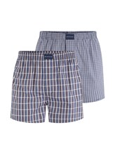 Geselecteerd, Katoenen boxershorts in een set van 2 door Tom Tailor, blauw