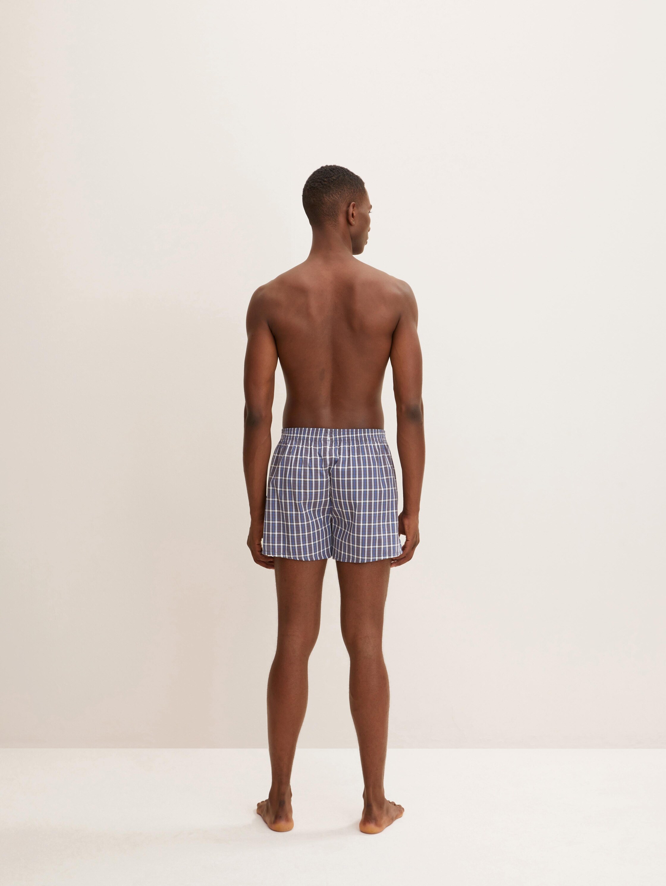 Medium-length cotton boxer shorts in a 2-pack - 2