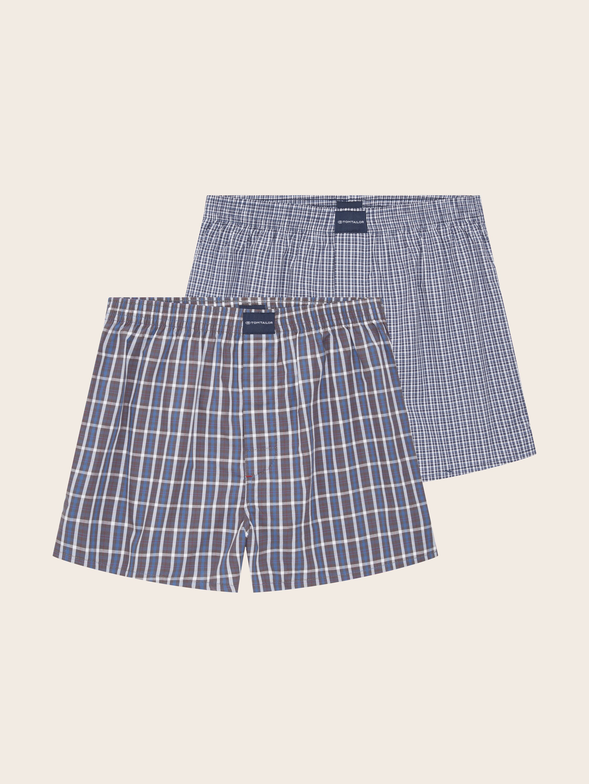 Medium-length cotton boxer shorts in a 2-pack - 3