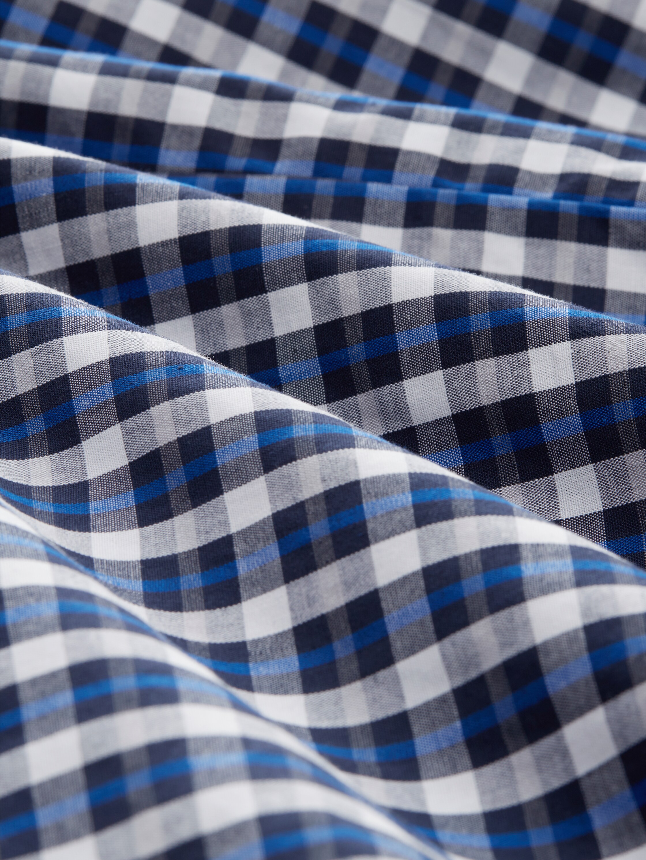 Halflange katoenen boxershorts in een 2-pack - light_bluenavy - 