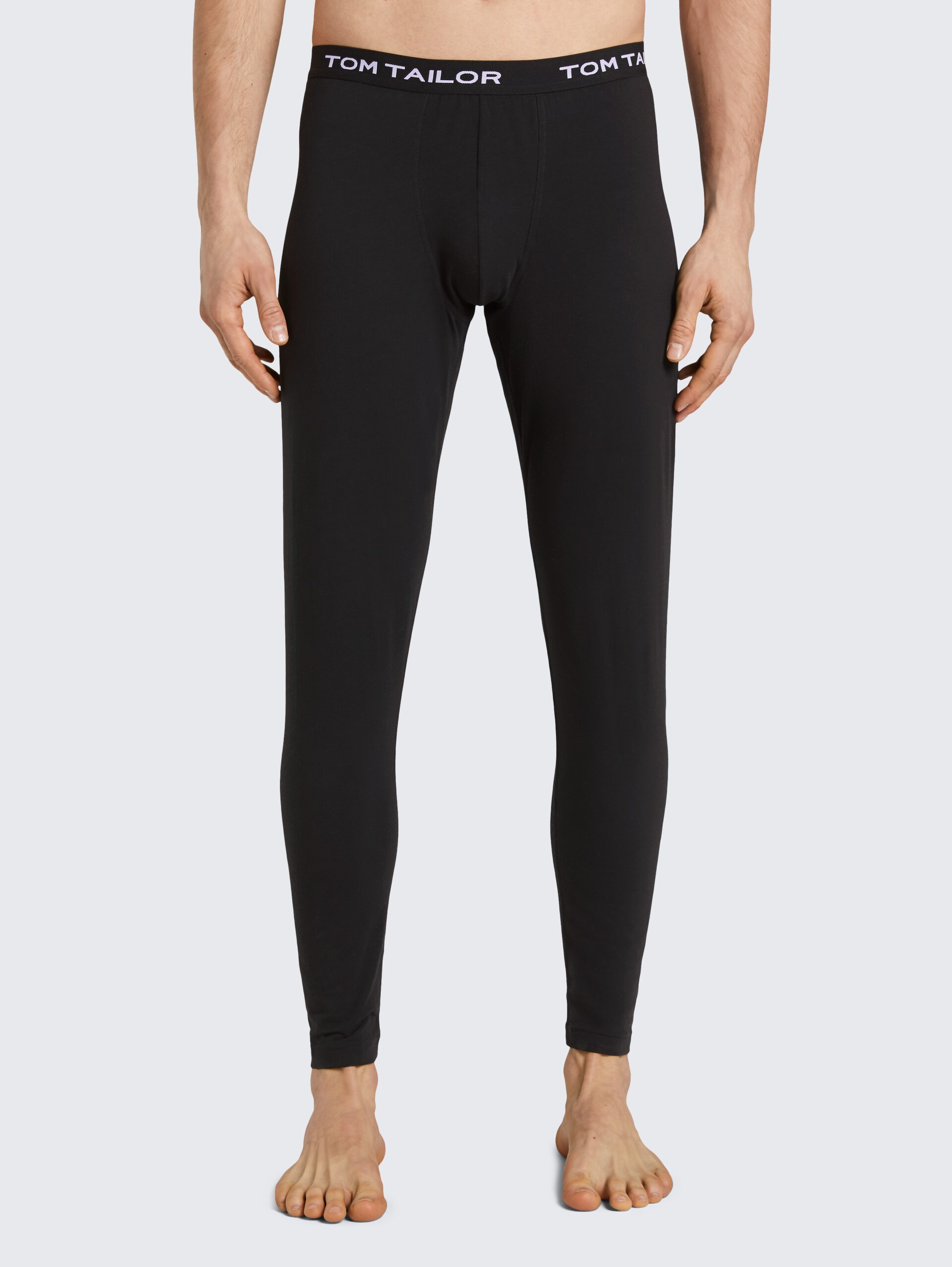 Long Pants - black uni - Model-Vorderansicht