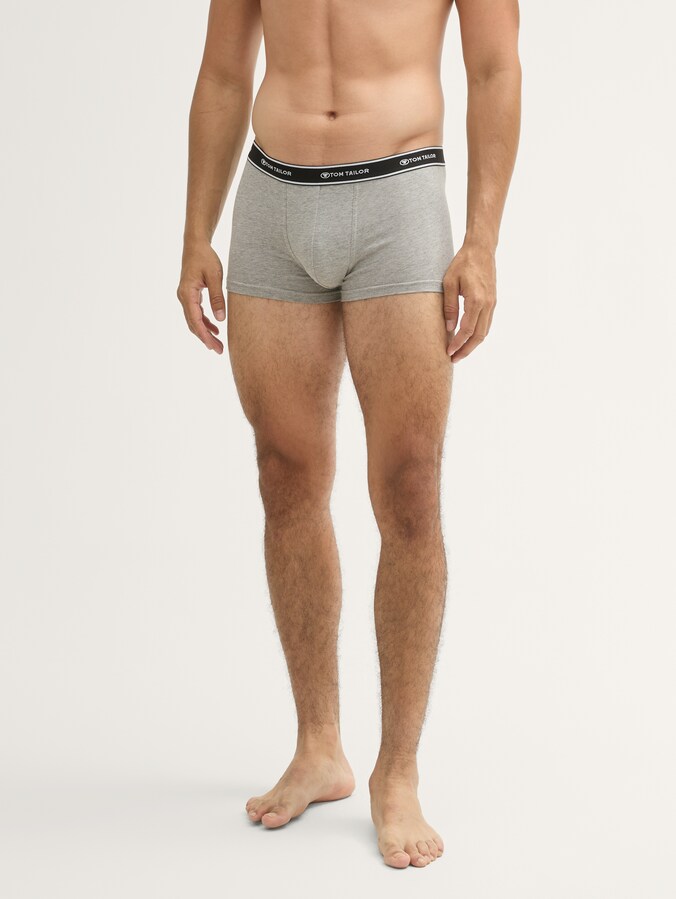 Kurze Boxershorts im 2er-Pack von Men, dark grey-melange