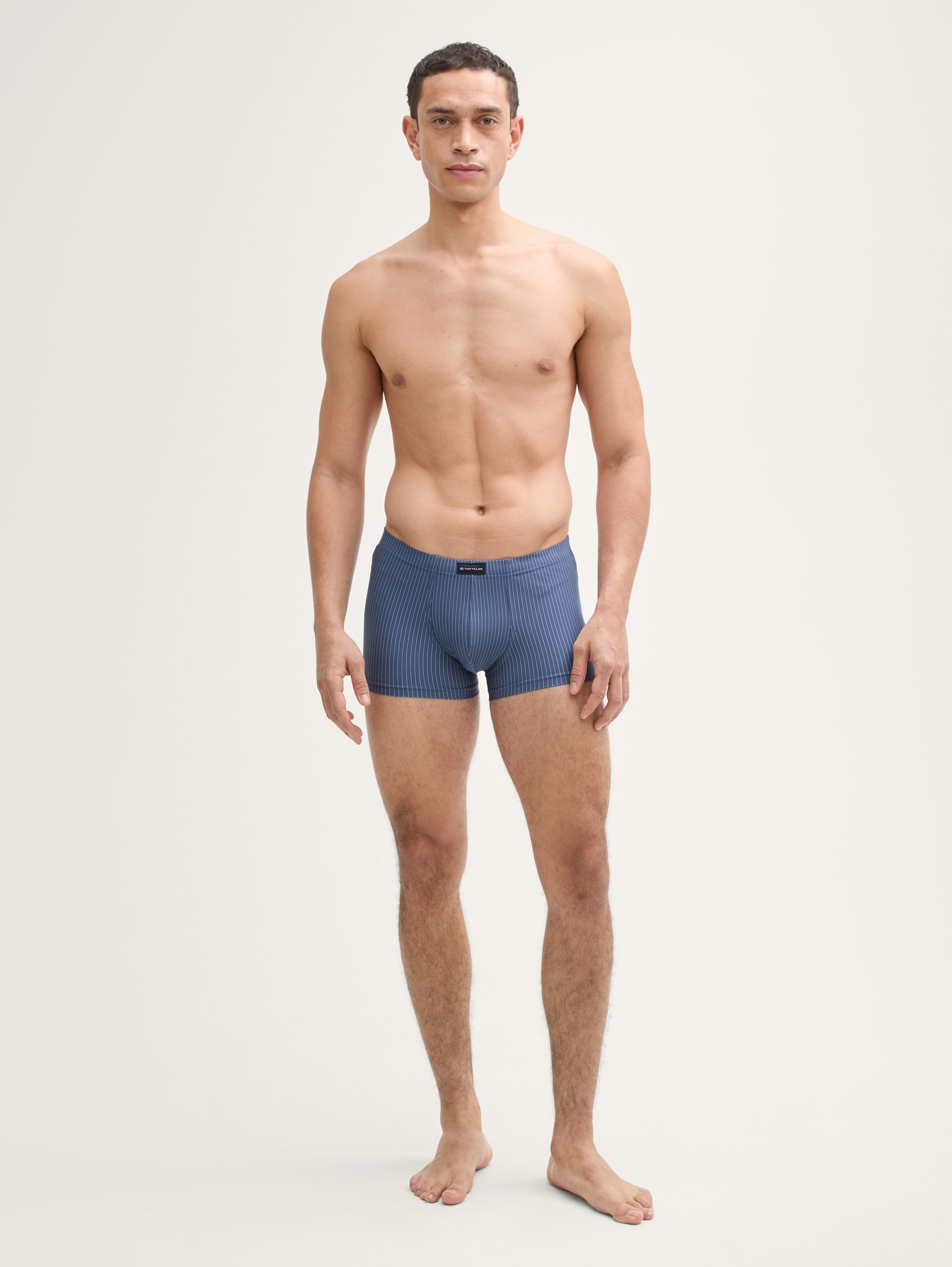 Korte boxershorts in een 2-pack - bluemediumvertical_stripe -